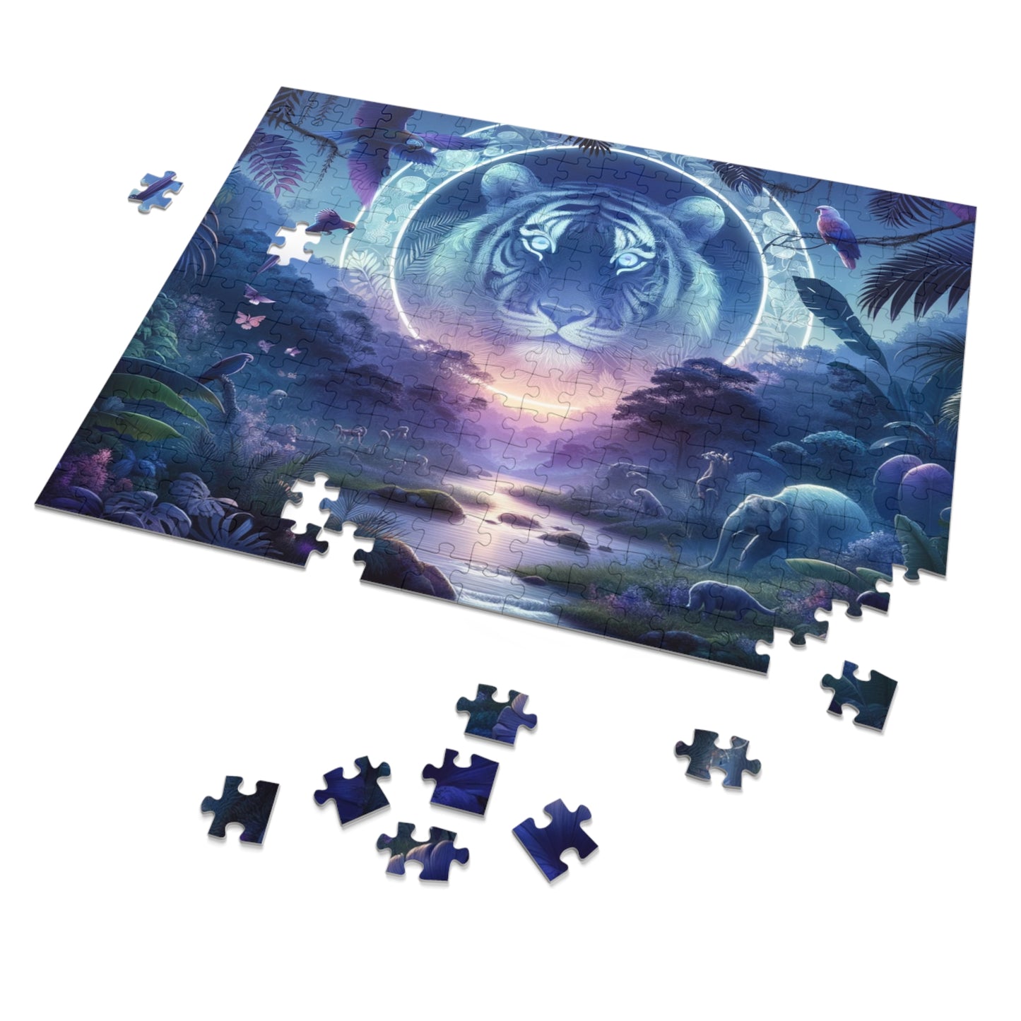 Puzzle - Mystical Twilight Tiger (252, 500-Piece)