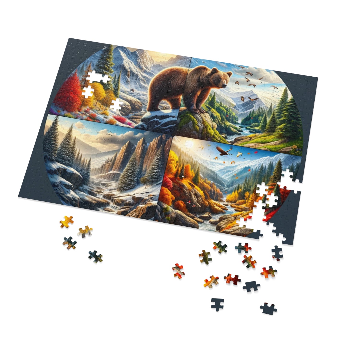 Puzzle - Seasons of the Bear (252, 500-Piece)