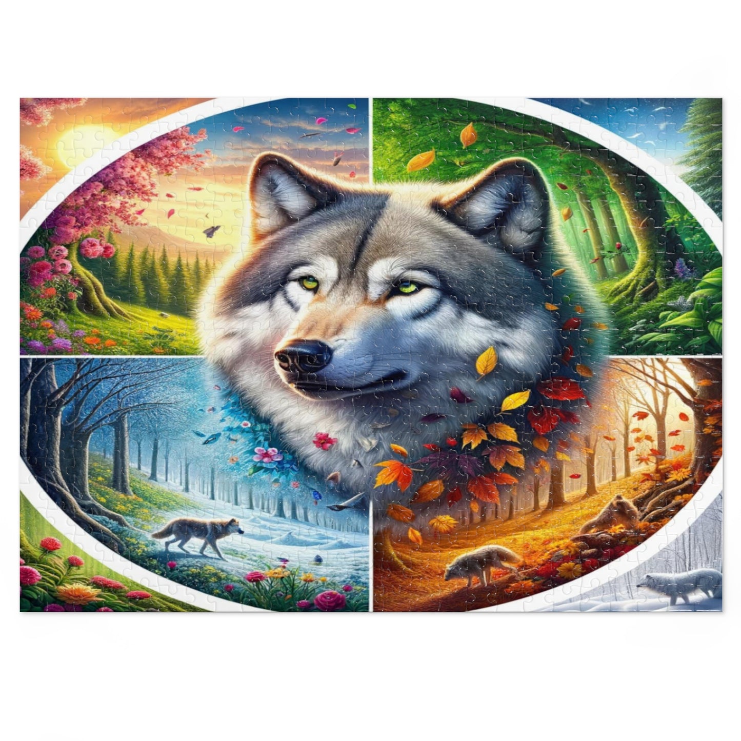 Puzzle - Wolves of the Wild (252, 500-Piece)
