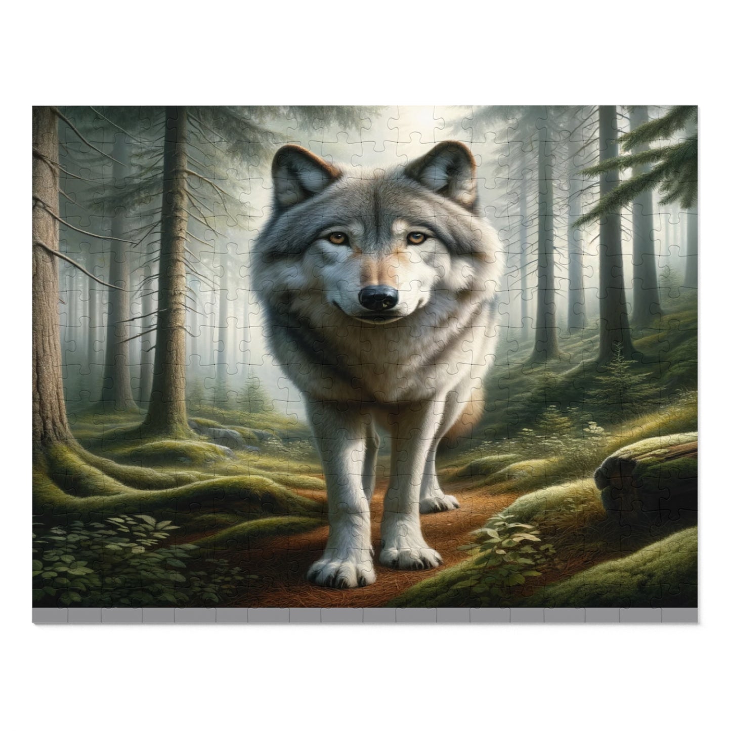 Puzzle - Forest Wolf (252, 500-Piece)