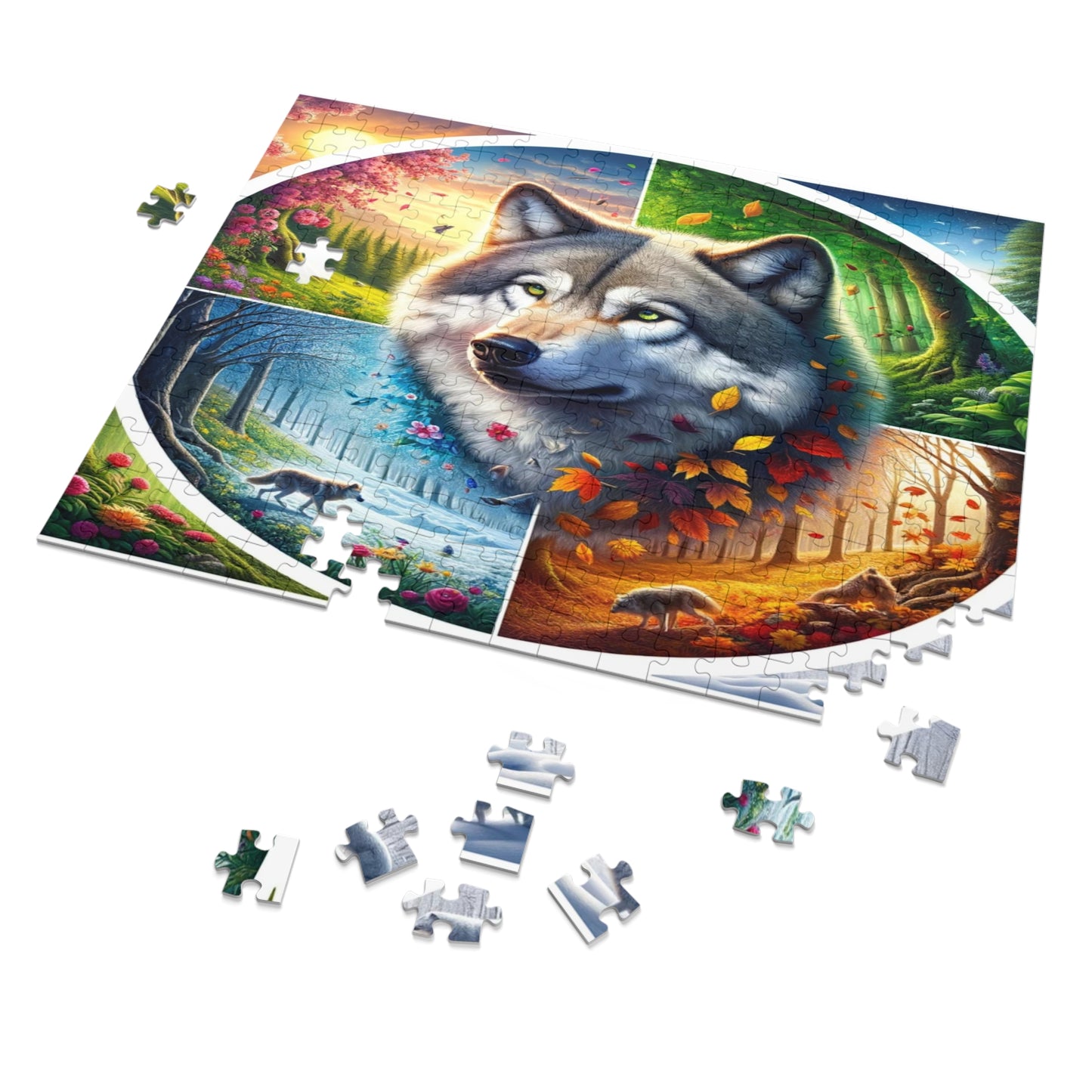 Puzzle - Wolves of the Wild (252, 500-Piece)
