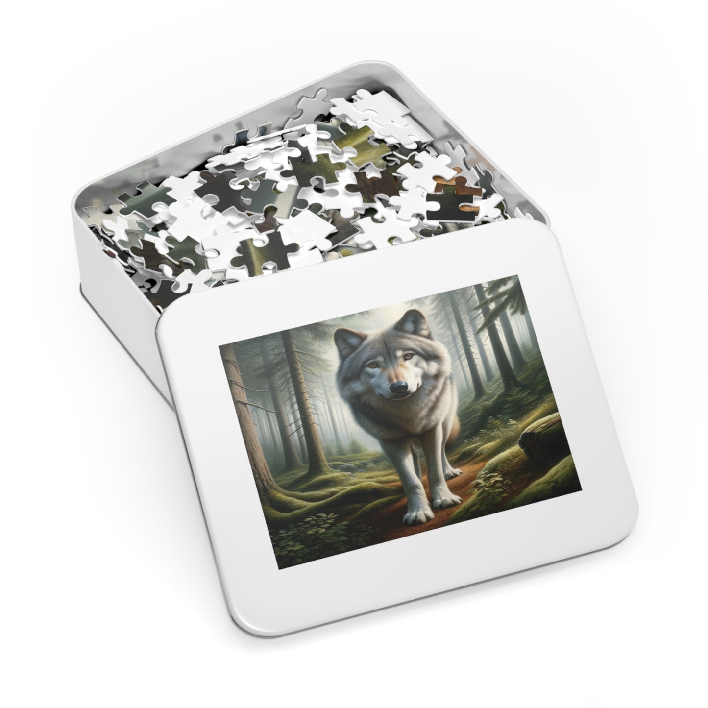 Puzzle - Forest Wolf (252, 500-Piece)