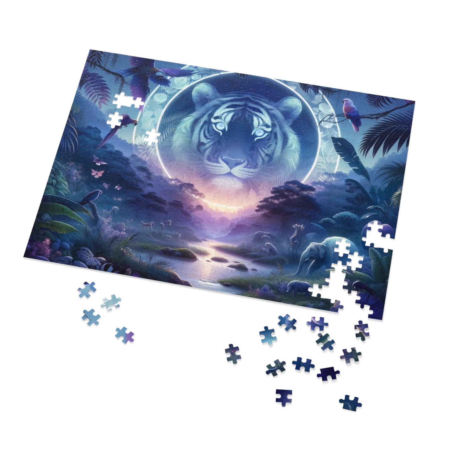 Puzzle - Mystical Twilight Tiger (252, 500-Piece)