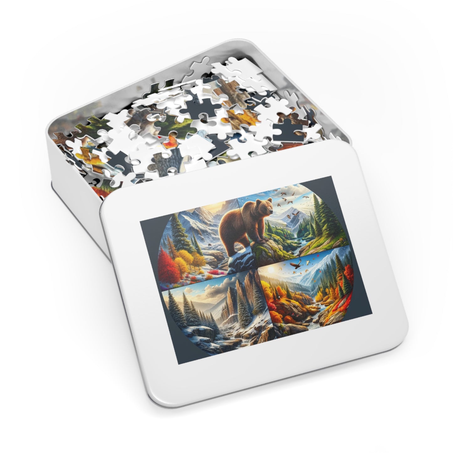 Puzzle - Seasons of the Bear (252, 500-Piece)