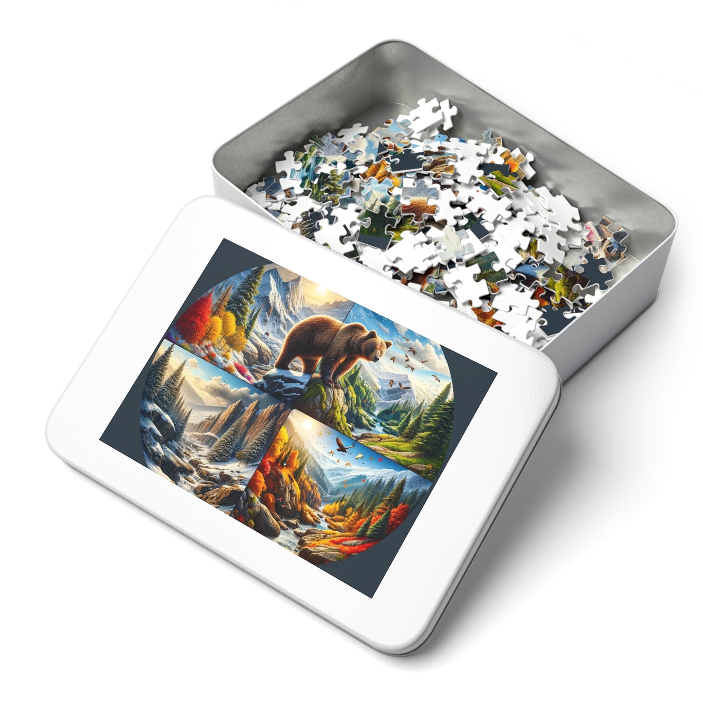 Puzzle - Seasons of the Bear (252, 500-Piece)