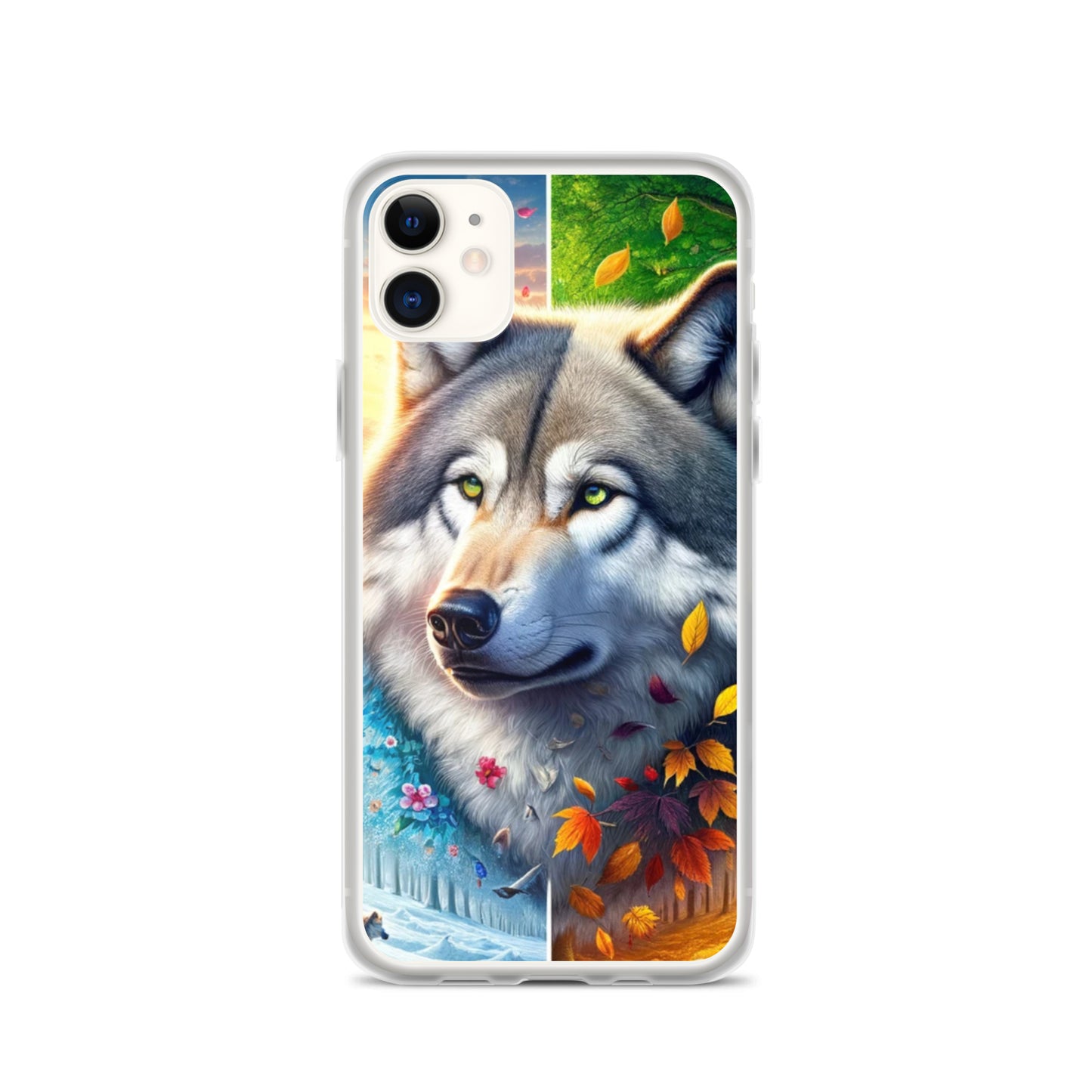 Clear iPhone Case - Wolves of the Wild