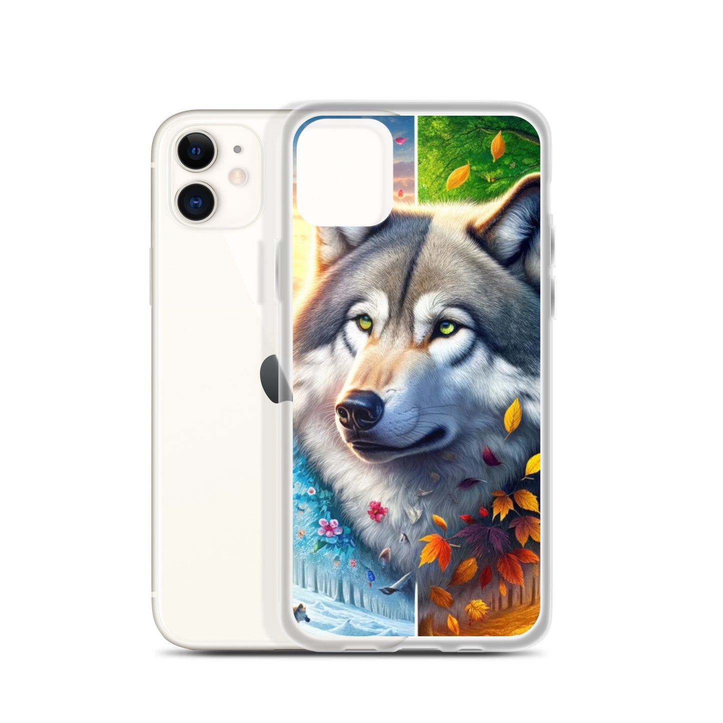 Clear iPhone Case - Wolves of the Wild