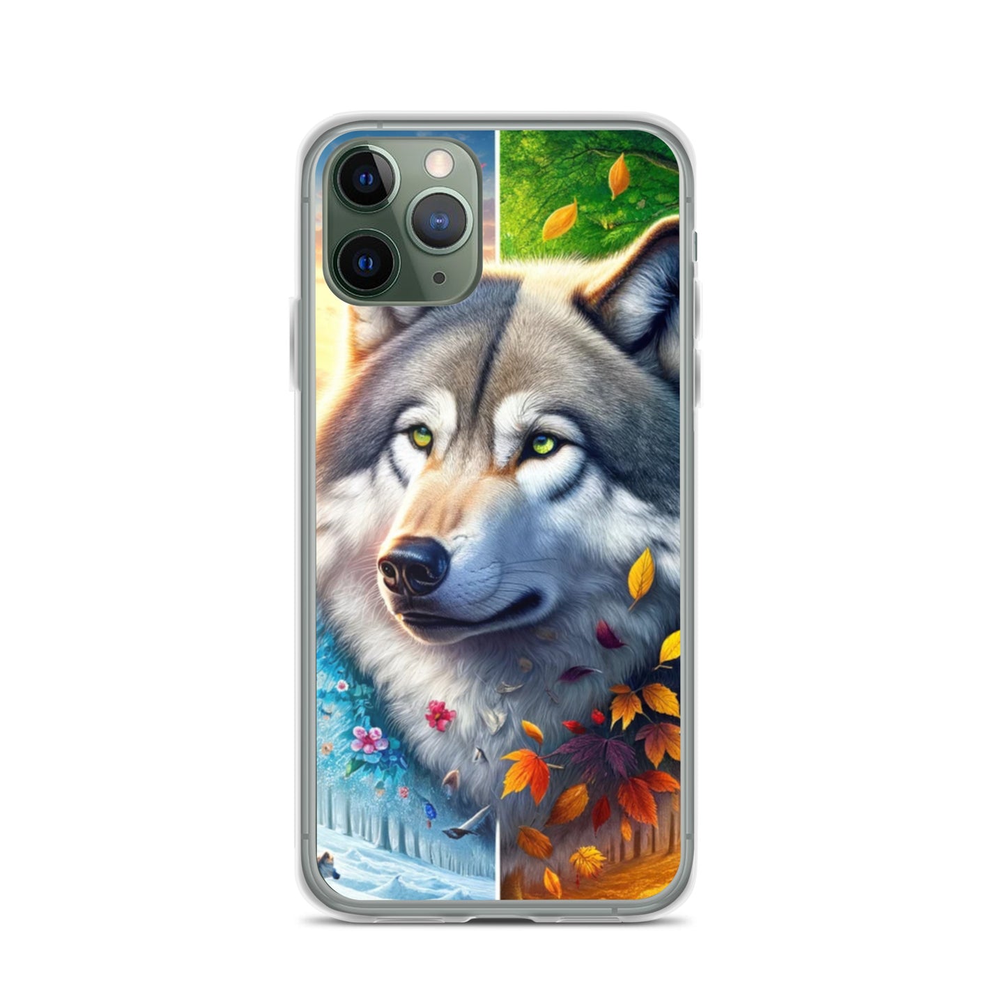 Clear iPhone Case - Wolves of the Wild