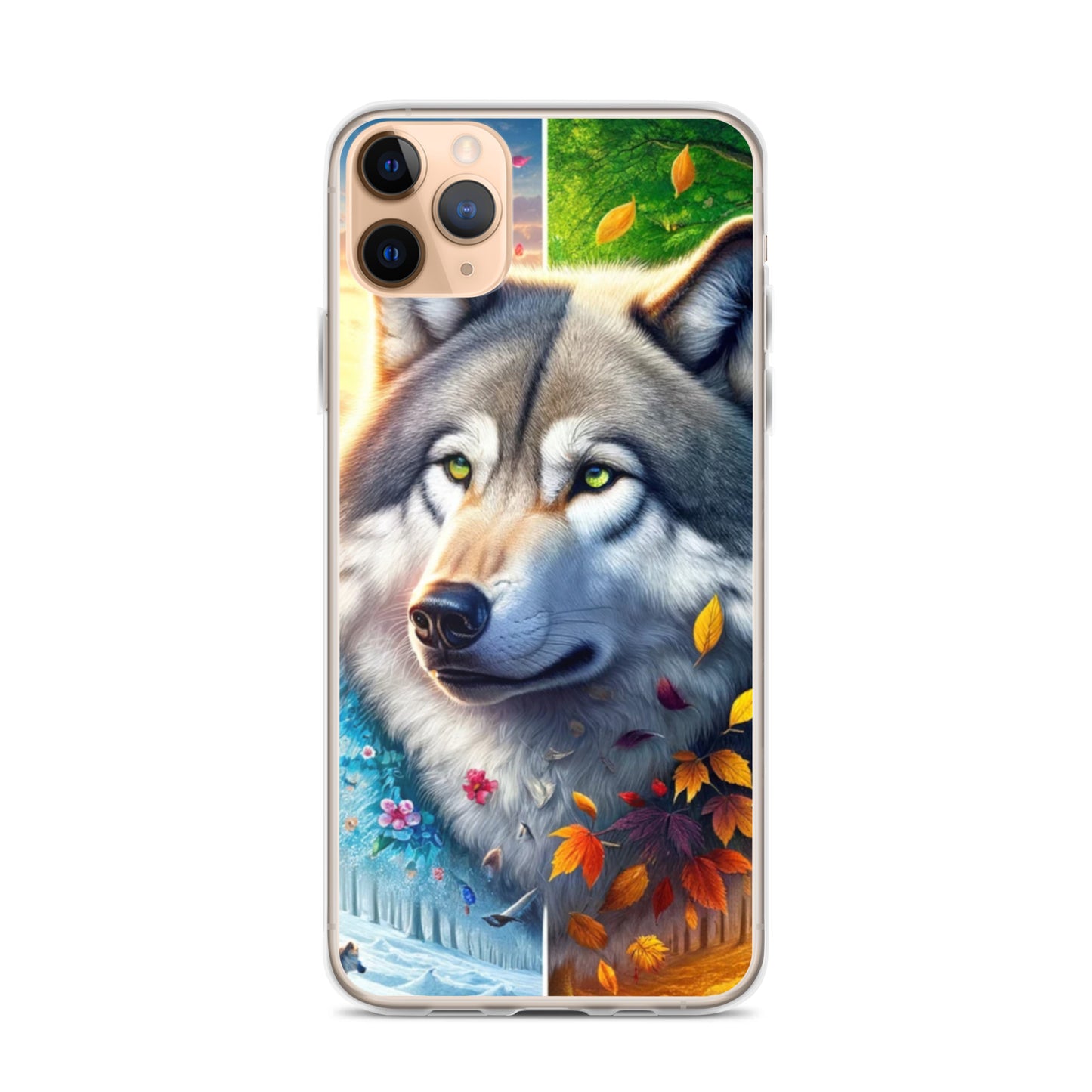 Clear iPhone Case - Wolves of the Wild