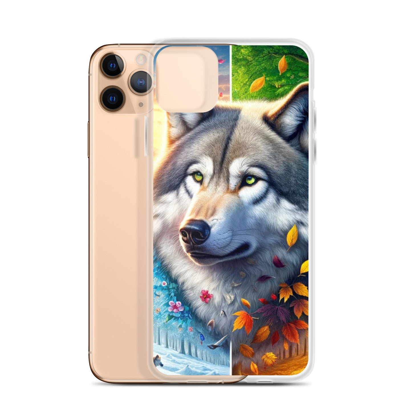 Clear iPhone Case - Wolves of the Wild