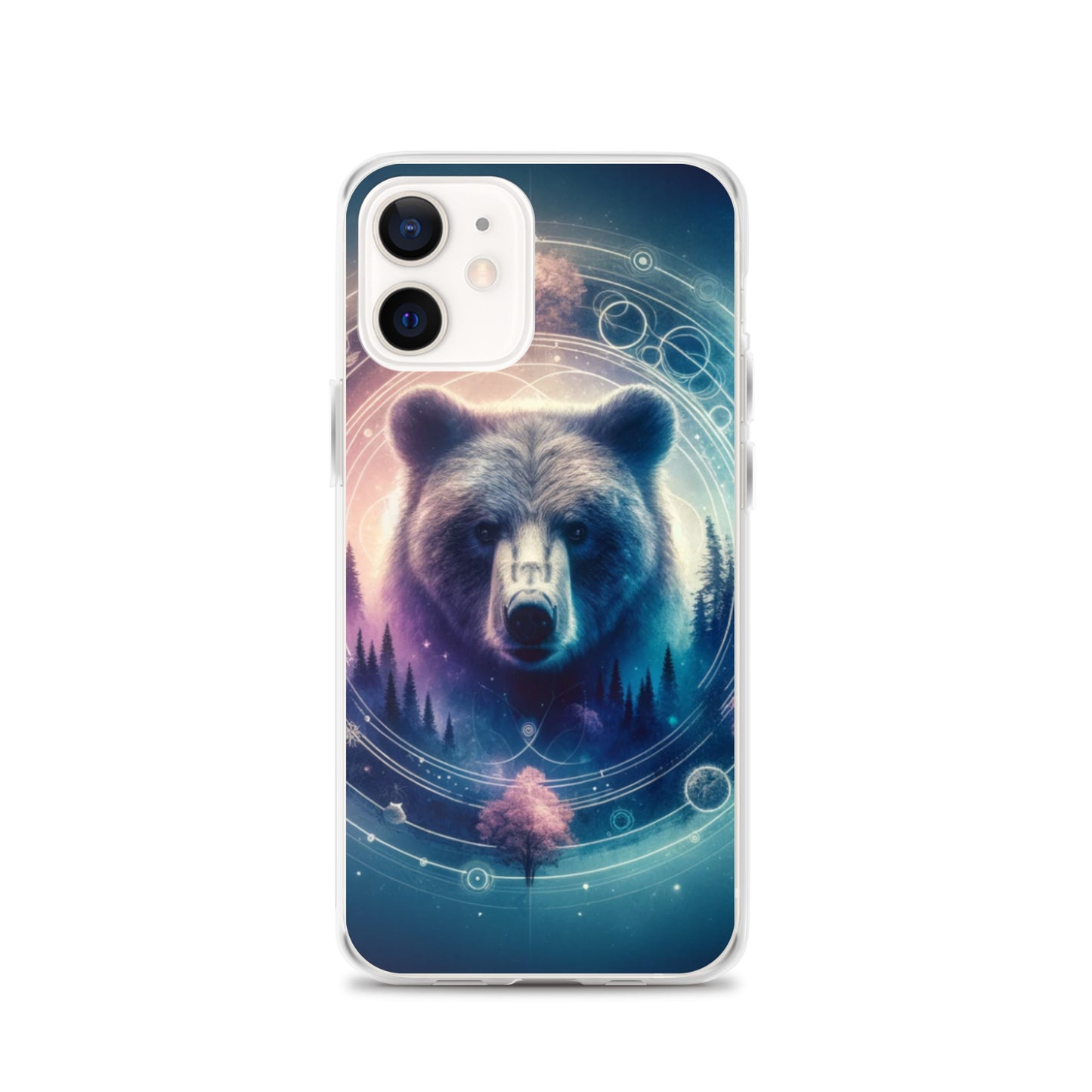 Clear iPhone Case - Dreamy Bear