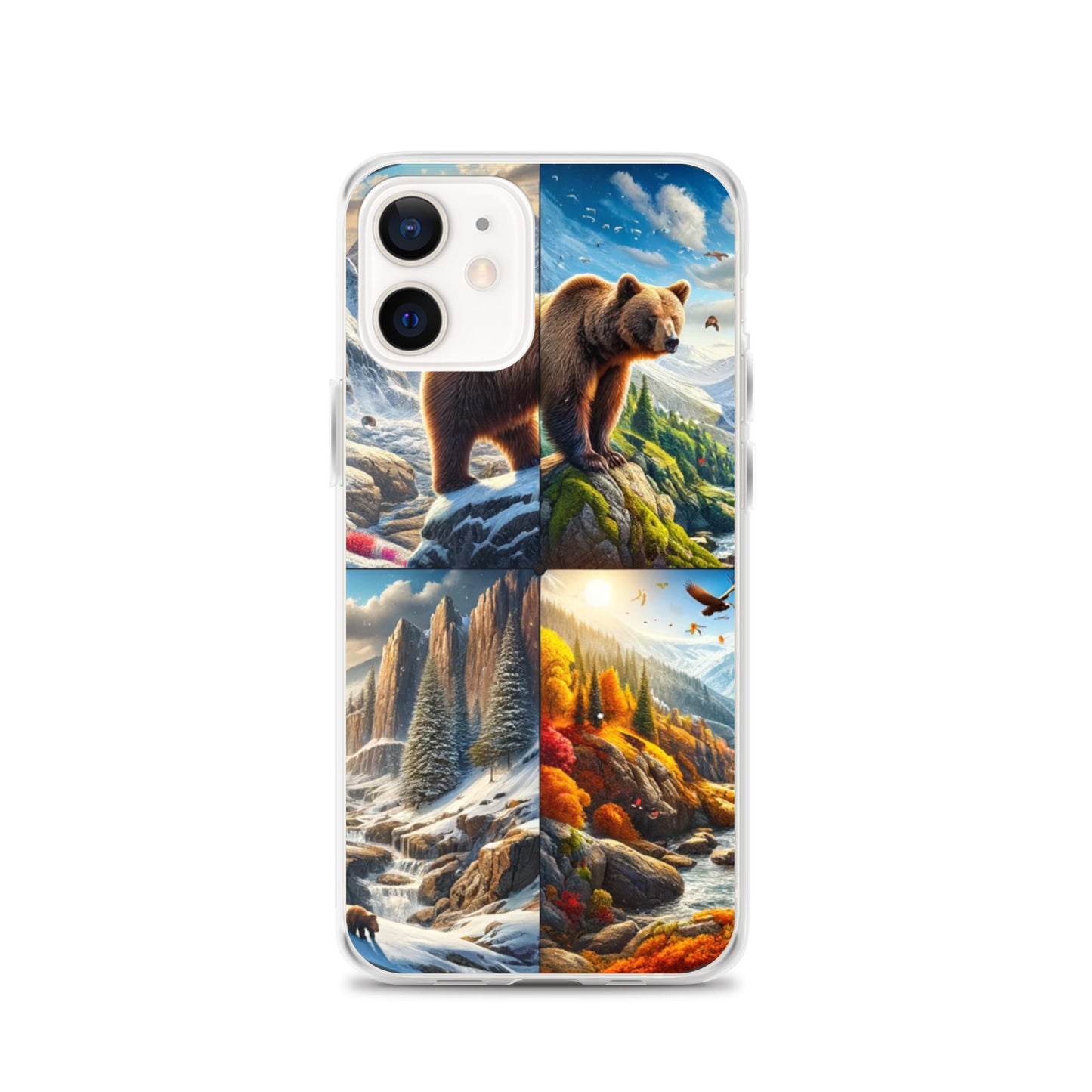 Clear iPhone Case - Seasons of the Bear
