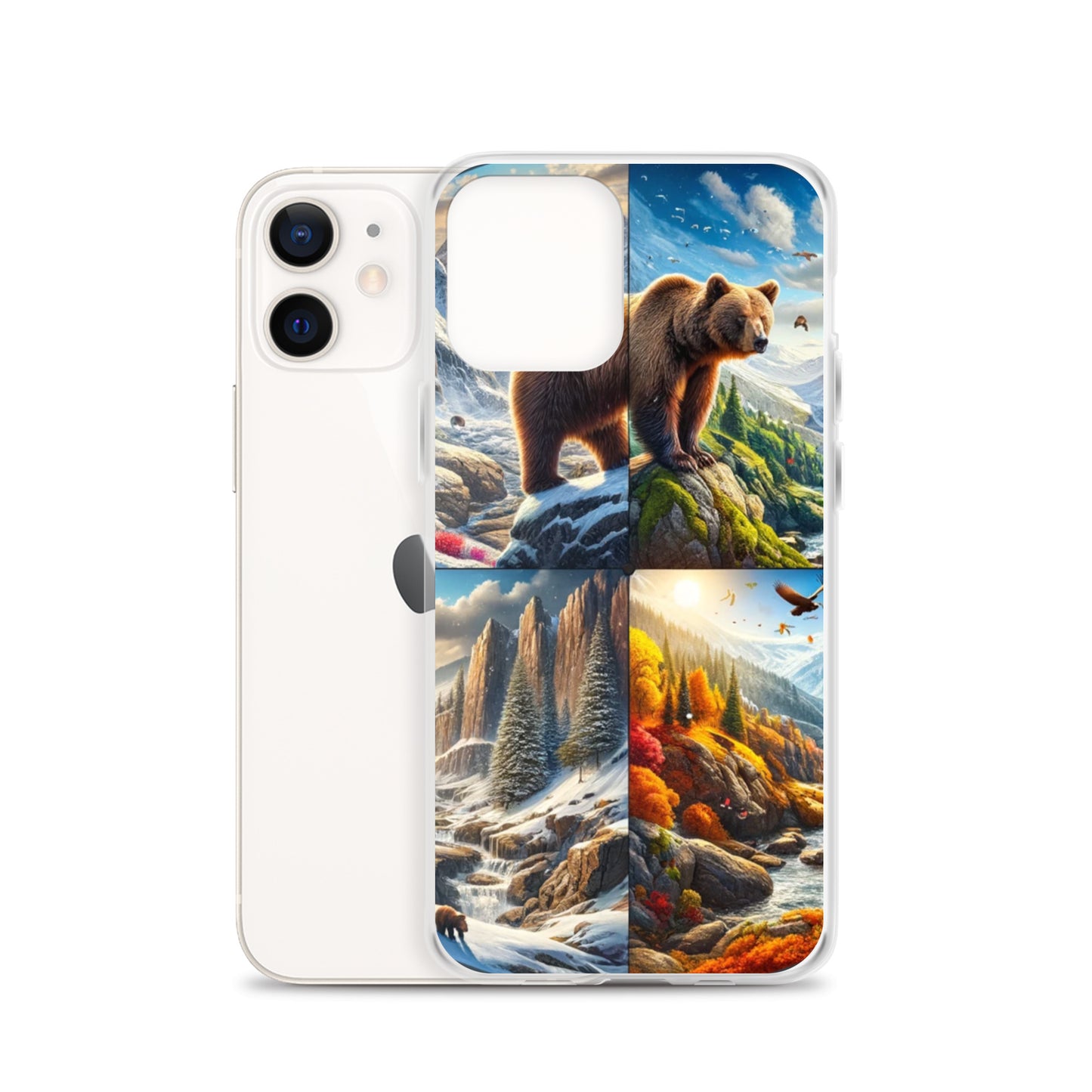 Clear iPhone Case - Seasons of the Bear