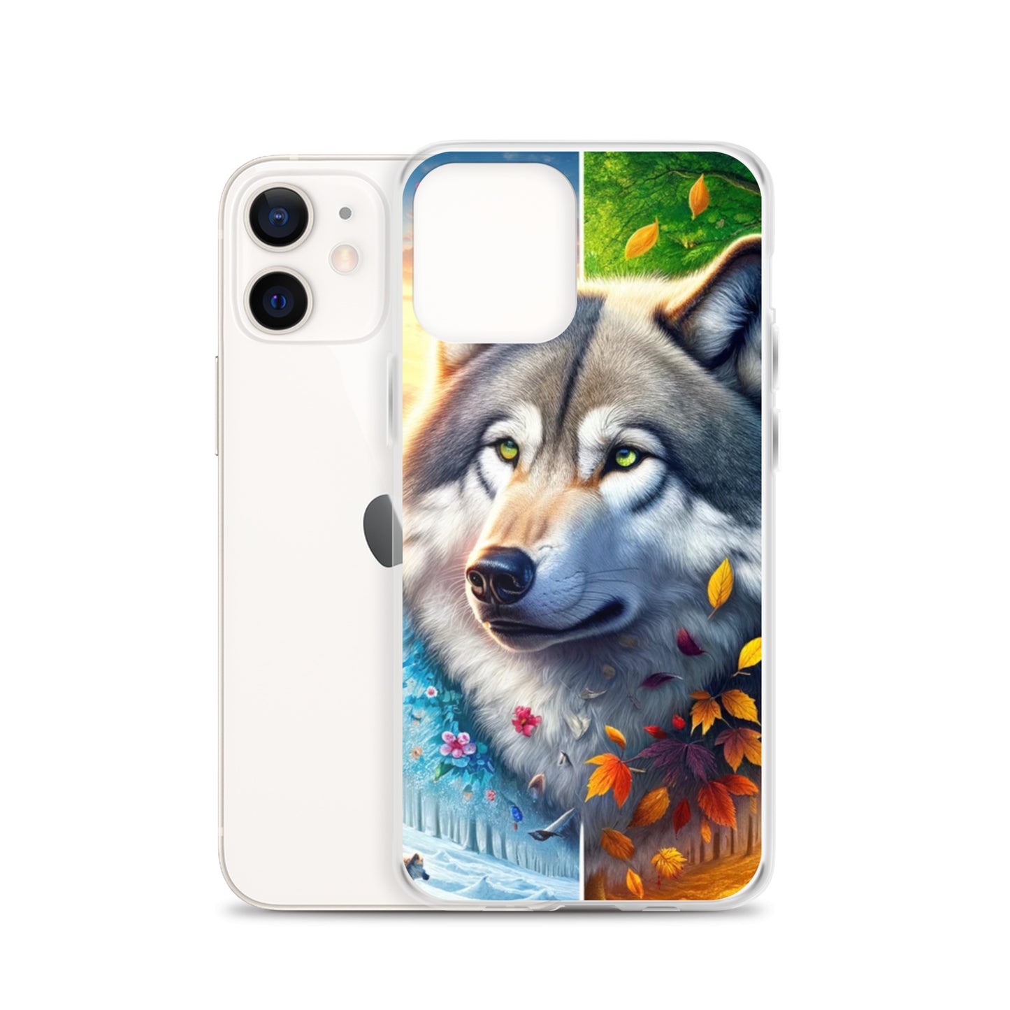 Clear iPhone Case - Wolves of the Wild