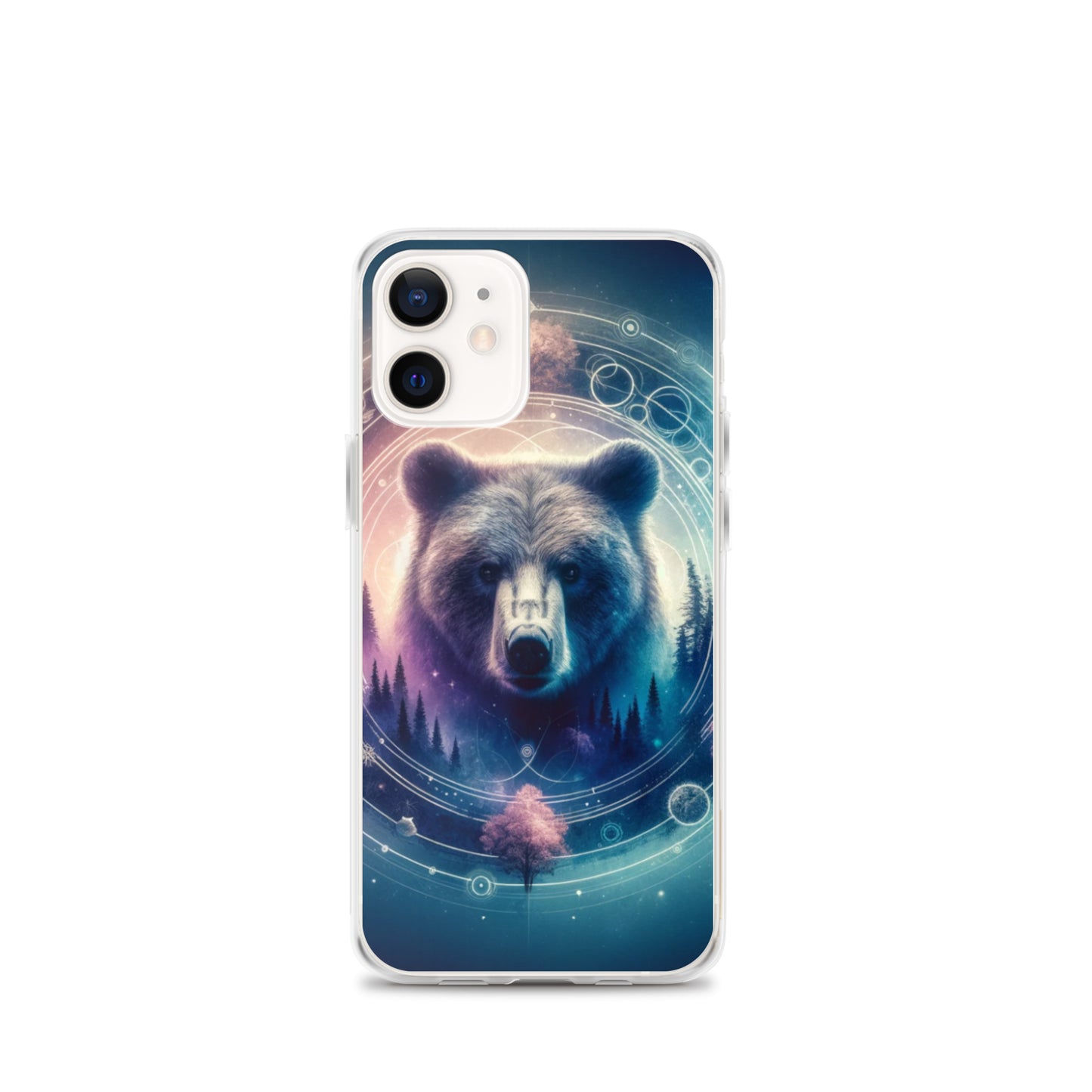 Clear iPhone Case - Dreamy Bear