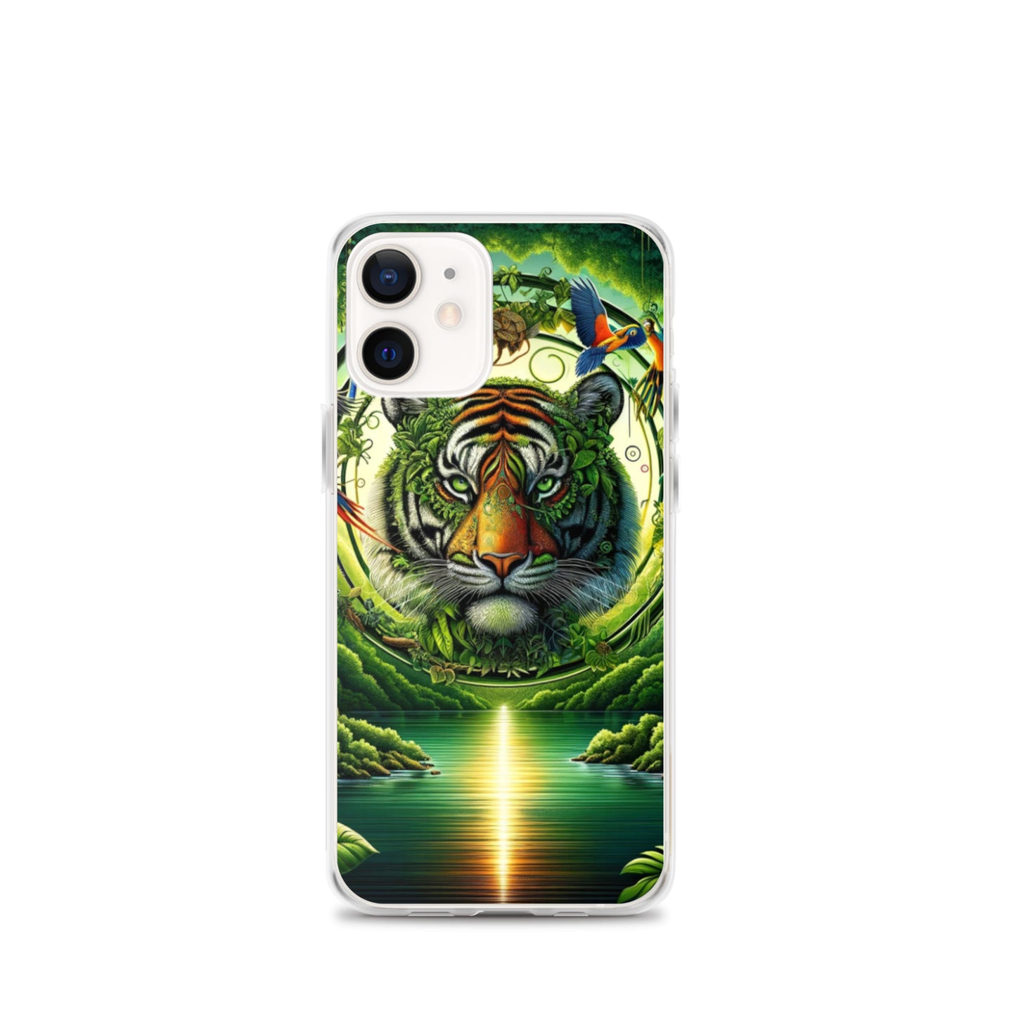 Clear iPhone Case - Vibrant & Natural Tiger