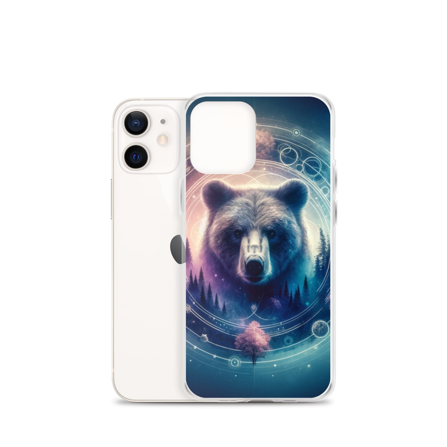 Clear iPhone Case - Dreamy Bear