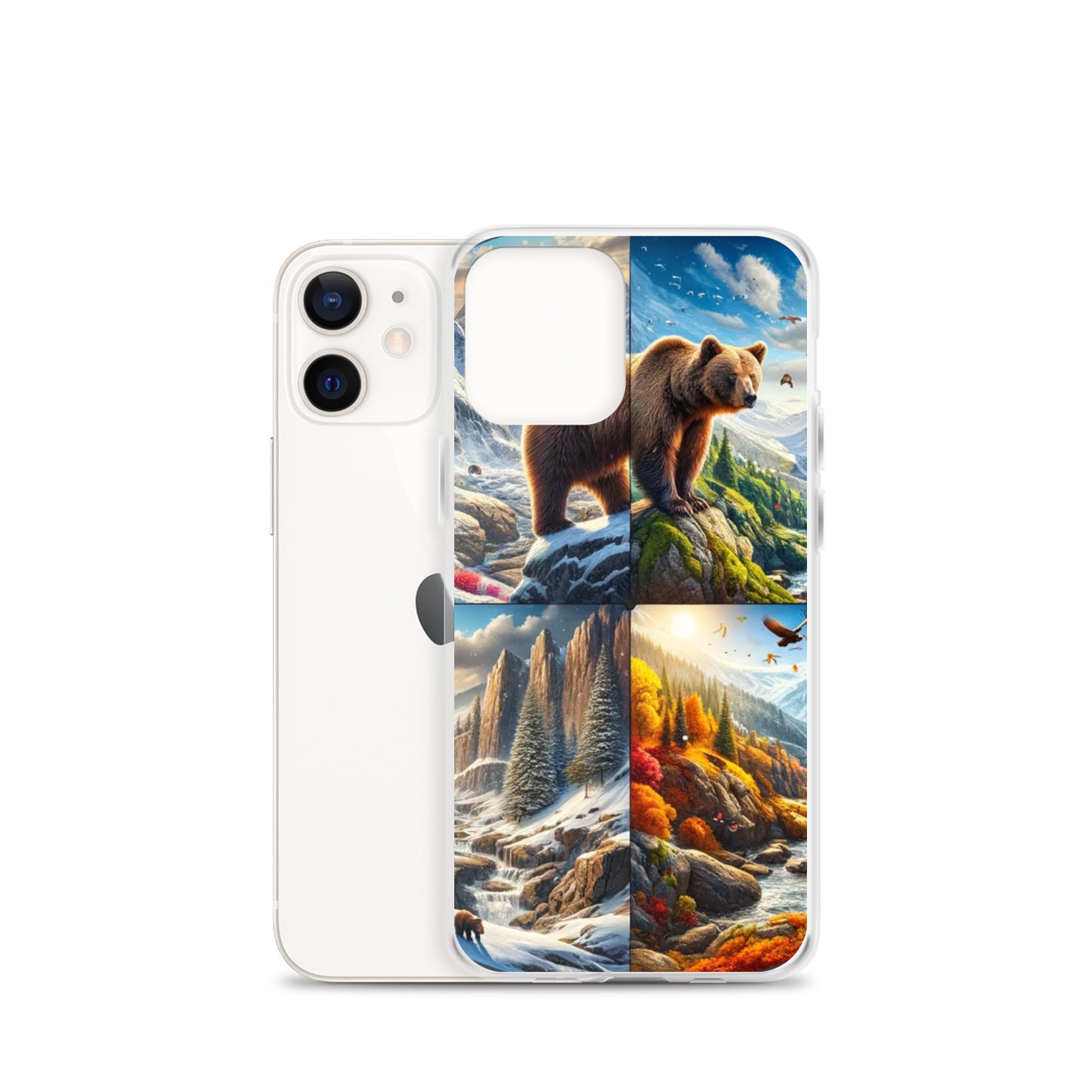 Clear iPhone Case - Seasons of the Bear