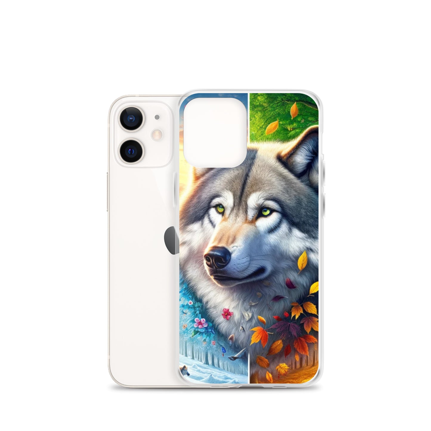 Clear iPhone Case - Wolves of the Wild