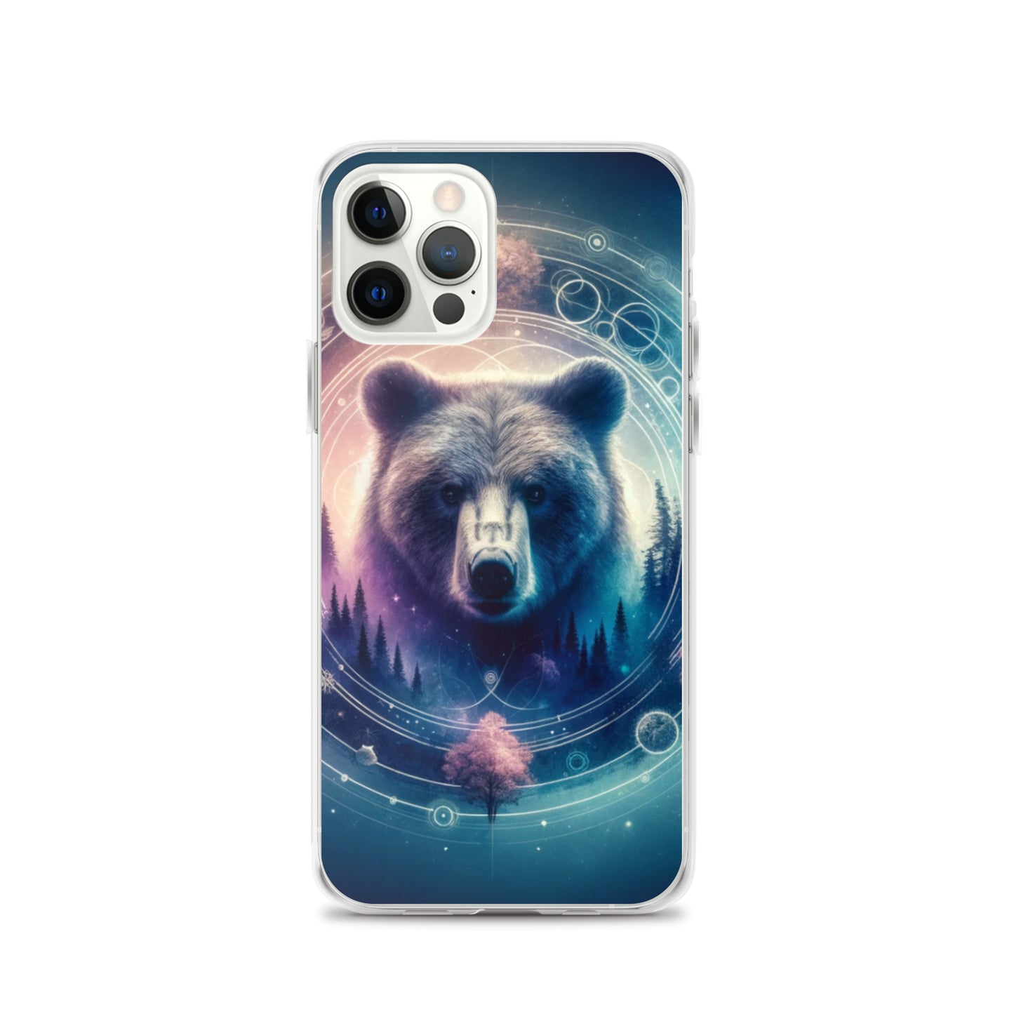 Clear iPhone Case - Dreamy Bear