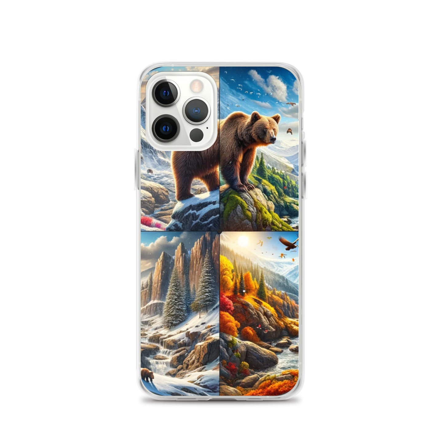 Clear iPhone Case - Seasons of the Bear