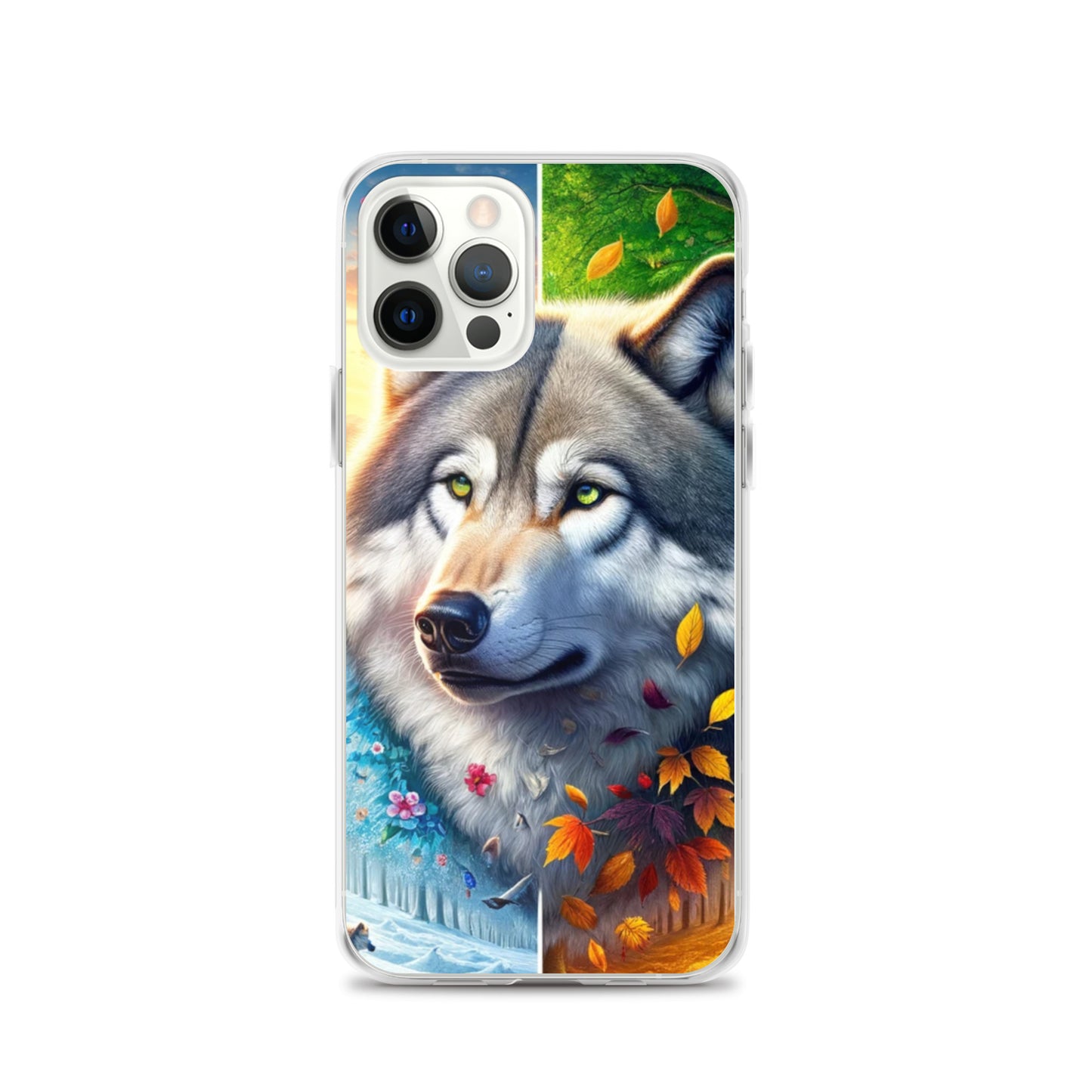 Clear iPhone Case - Wolves of the Wild