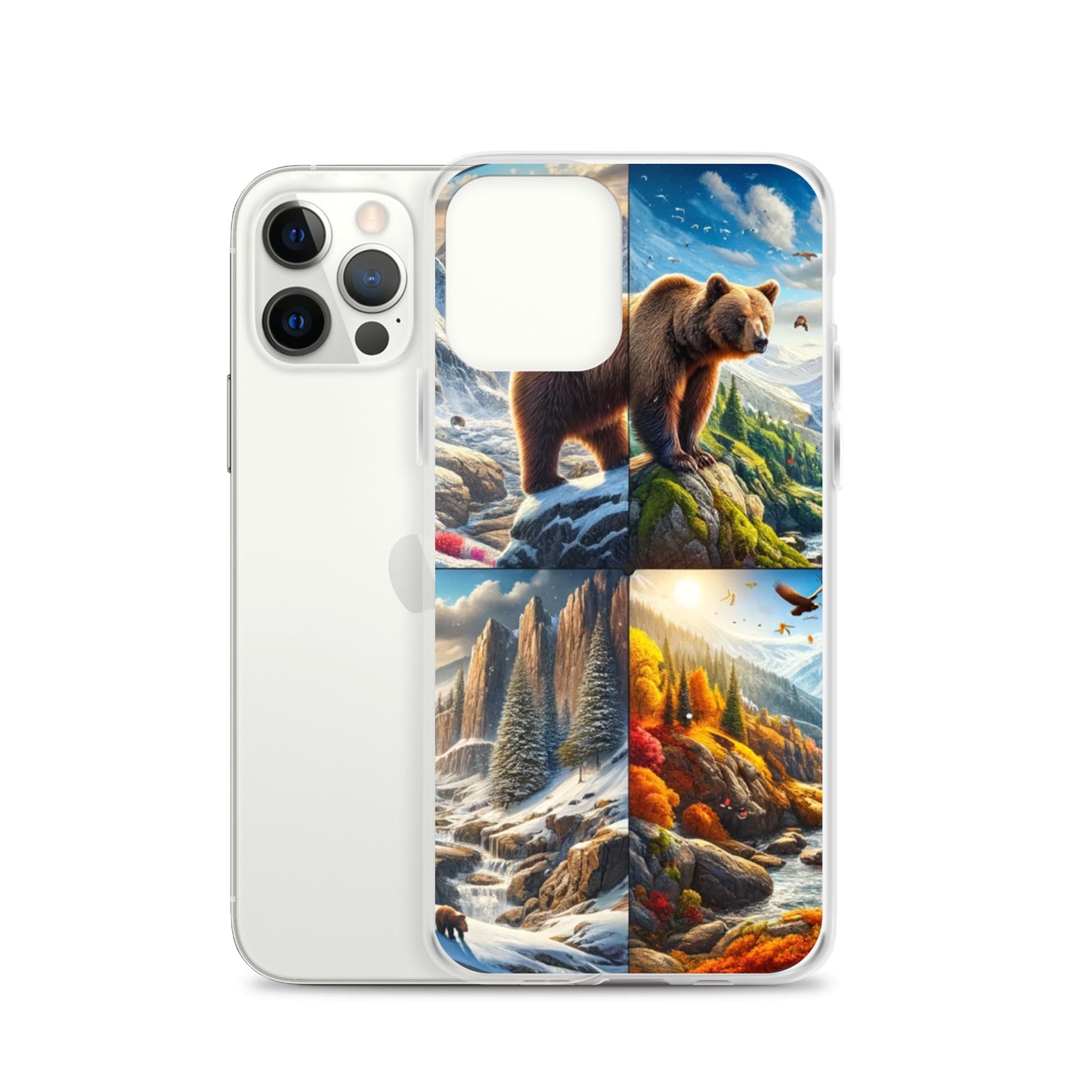Clear iPhone Case - Seasons of the Bear
