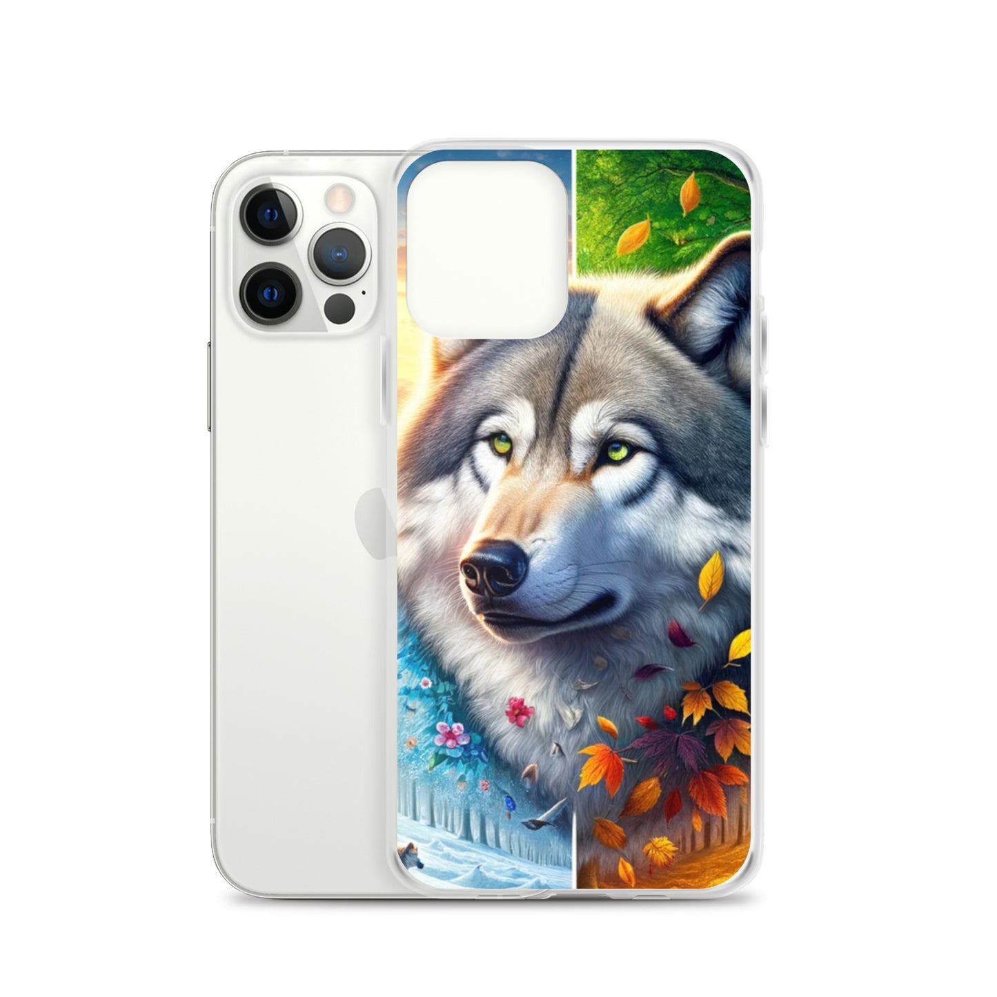 Clear iPhone Case - Wolves of the Wild
