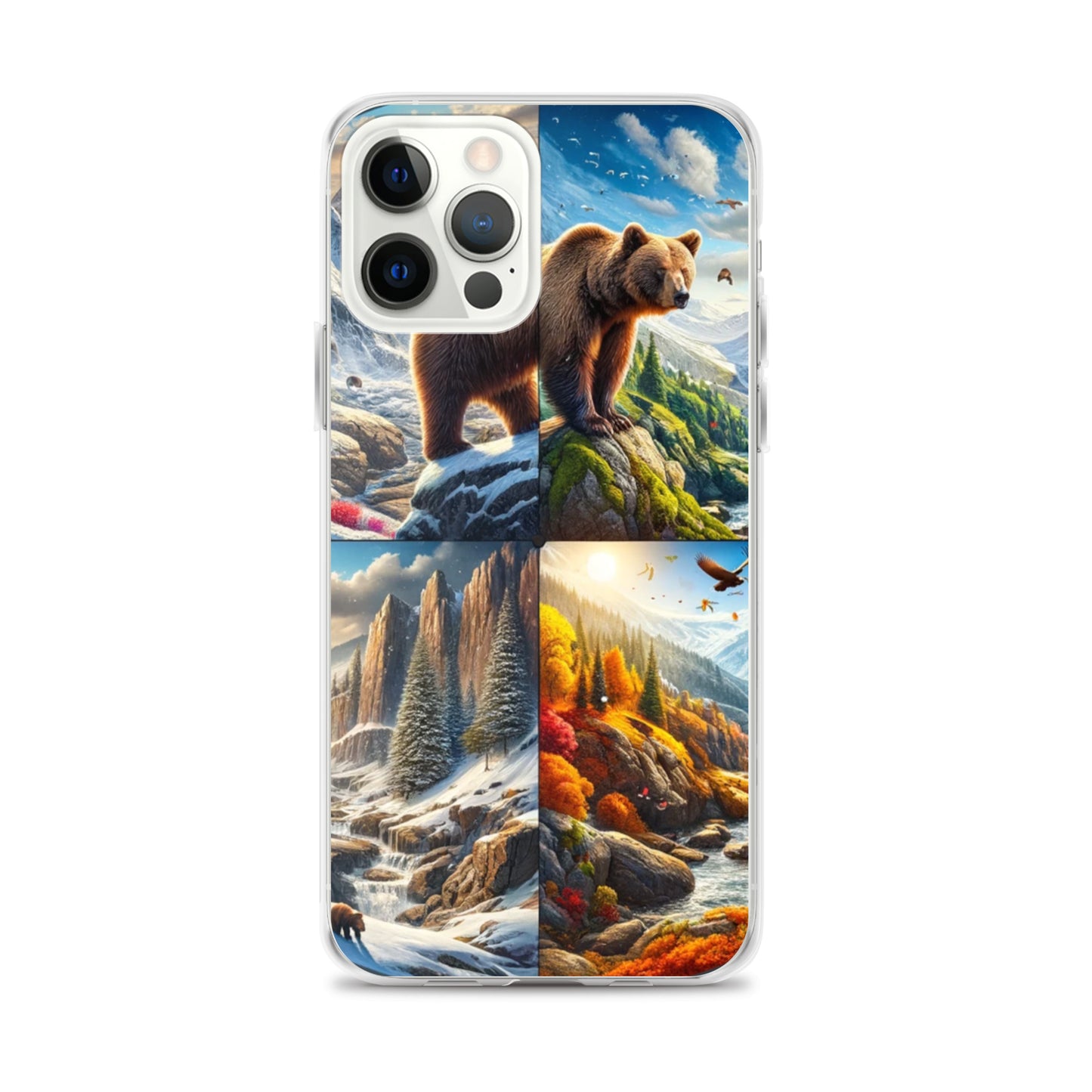 Clear iPhone Case - Seasons of the Bear