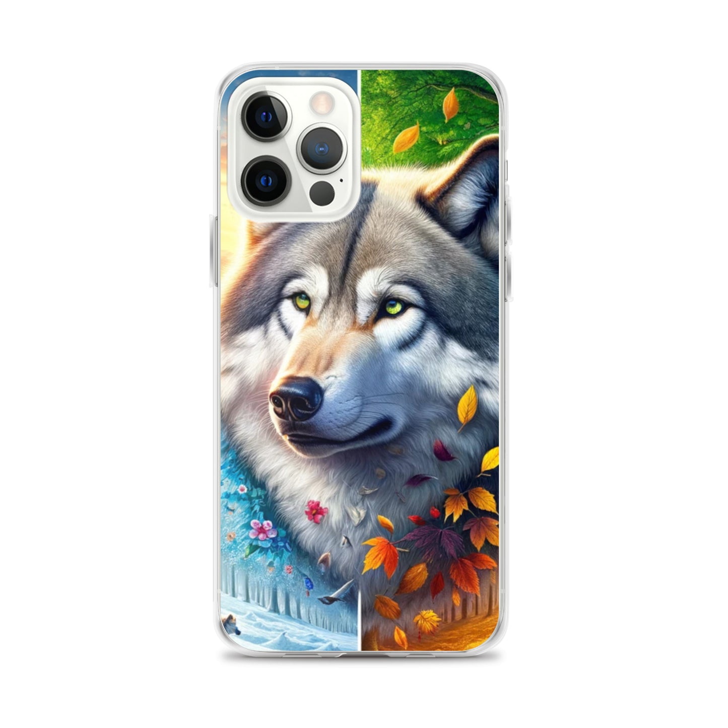 Clear iPhone Case - Wolves of the Wild