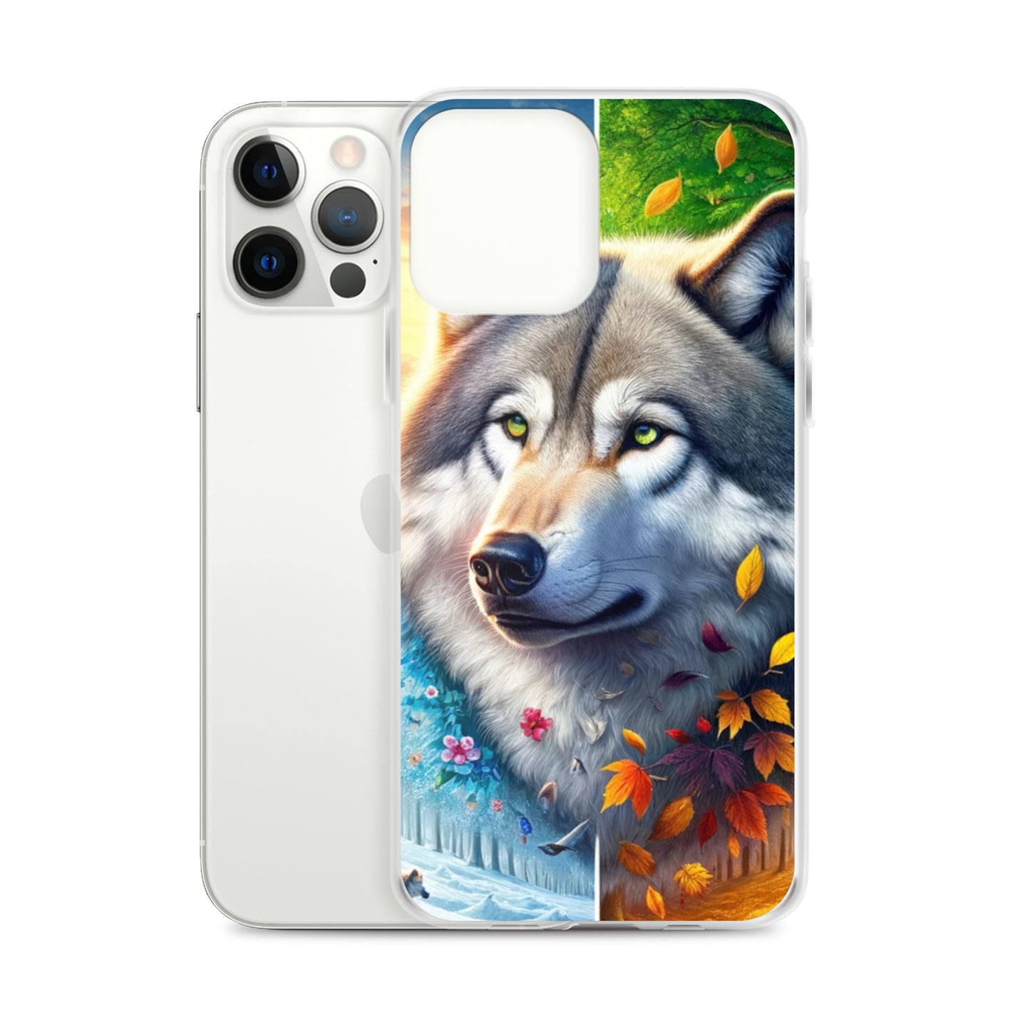 Clear iPhone Case - Wolves of the Wild
