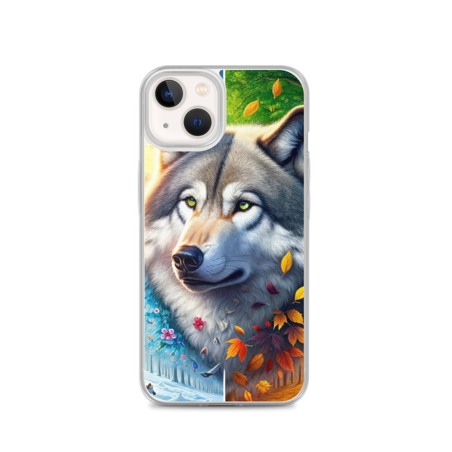Clear iPhone Case - Wolves of the Wild