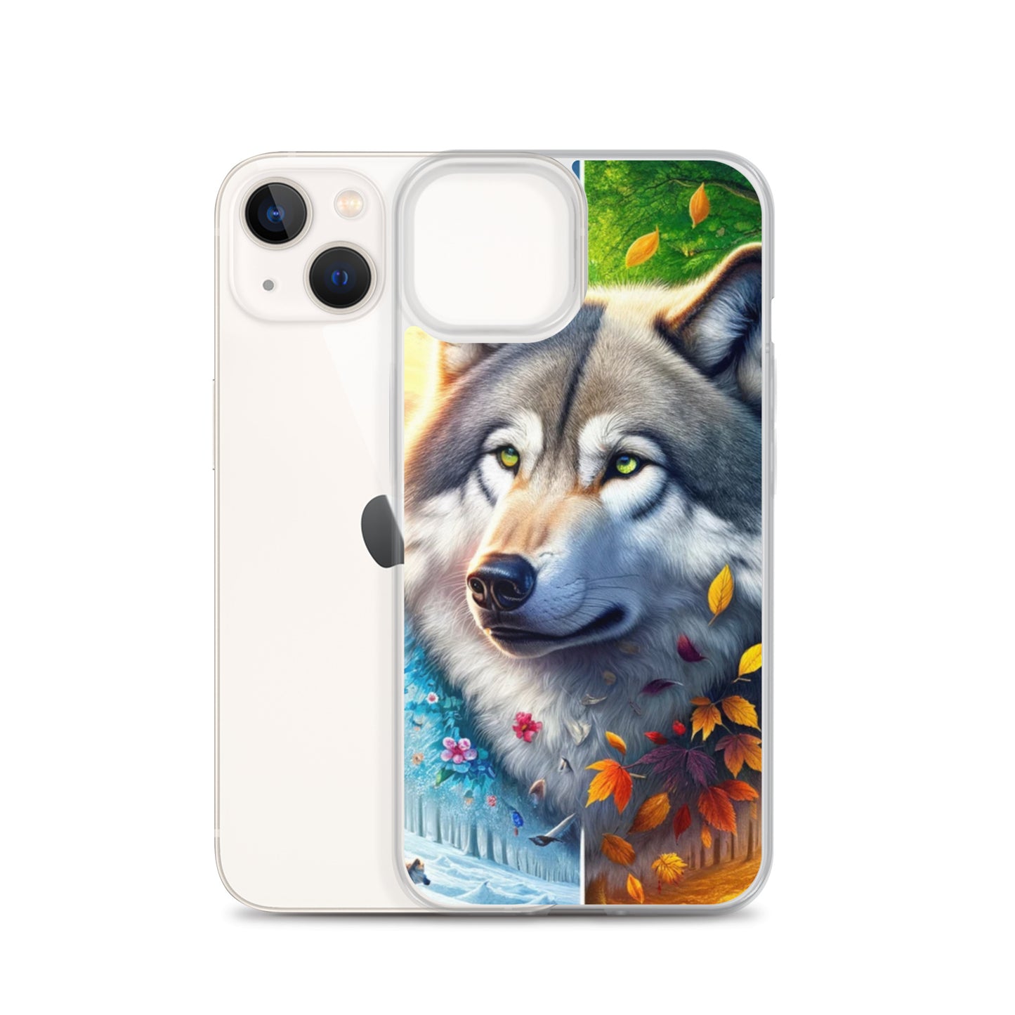 Clear iPhone Case - Wolves of the Wild