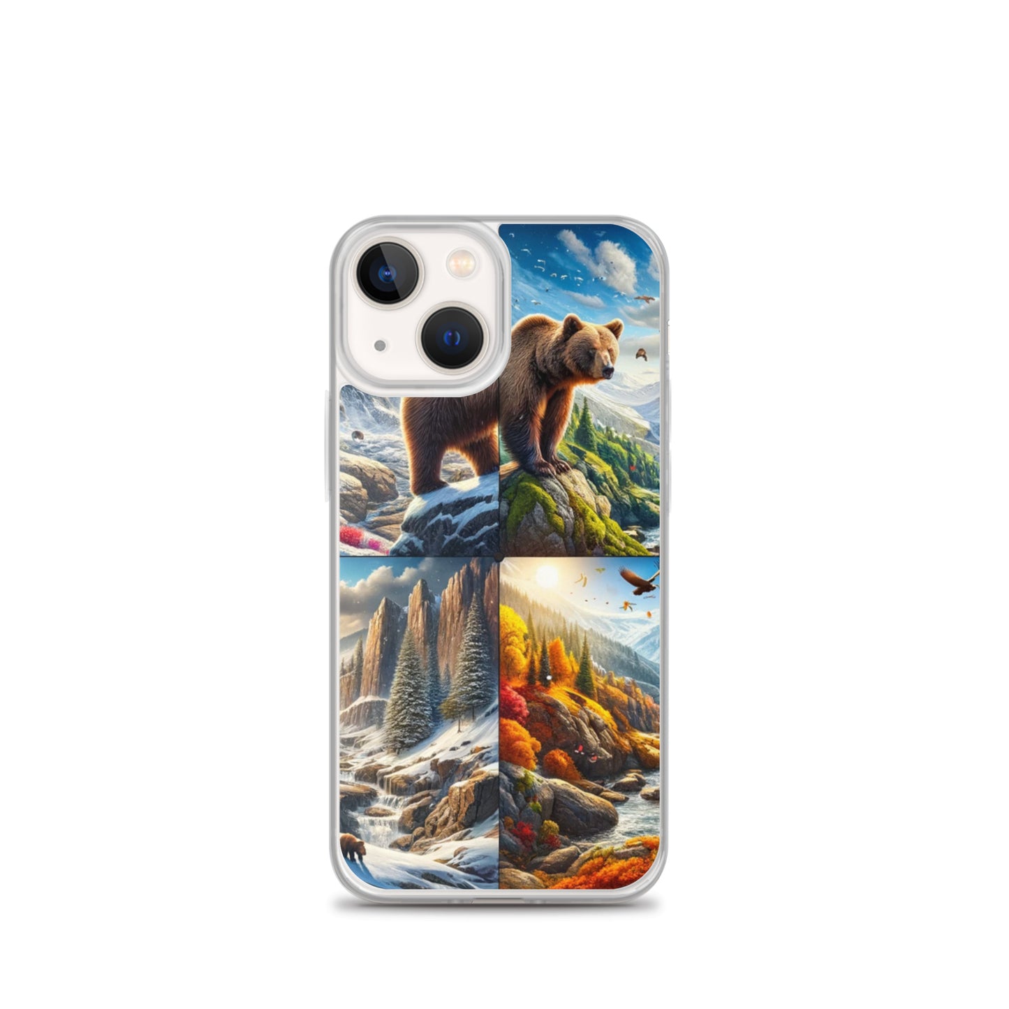 Clear iPhone Case - Seasons of the Bear