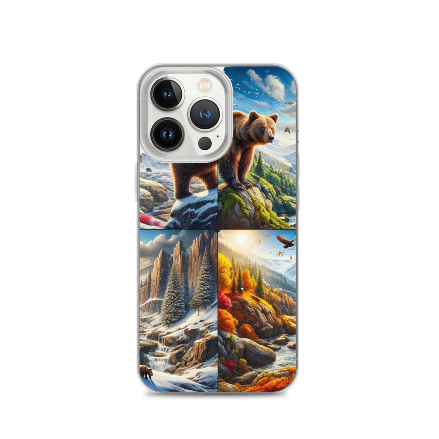 Clear iPhone Case - Seasons of the Bear