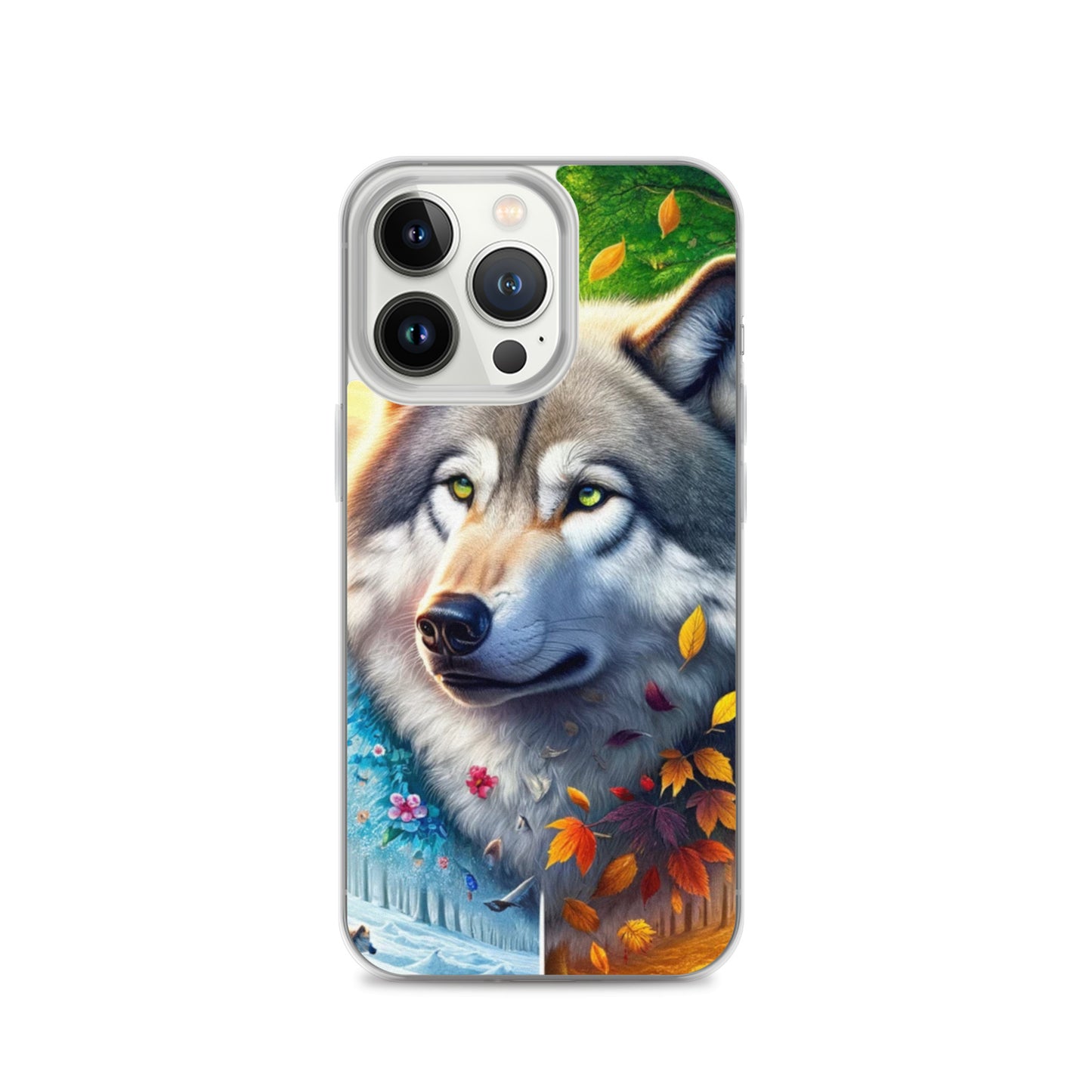 Clear iPhone Case - Wolves of the Wild