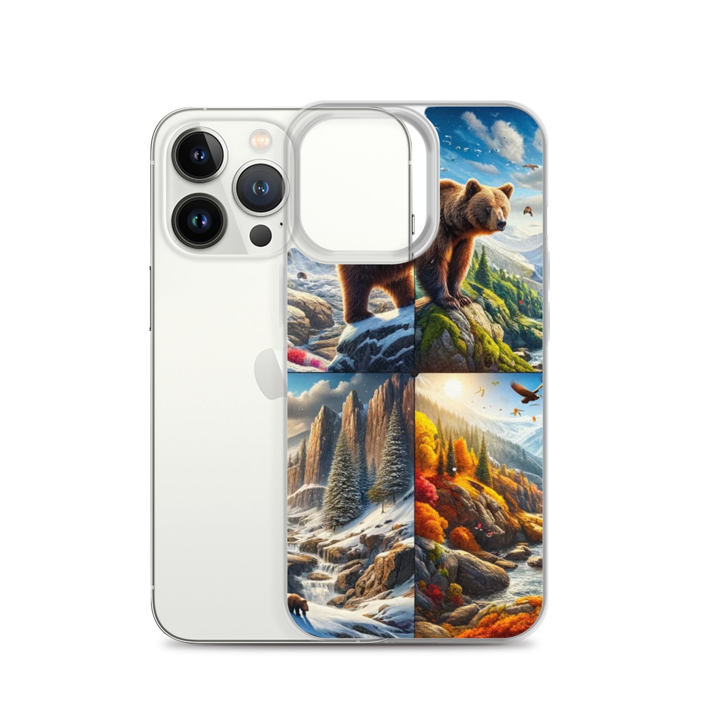Clear iPhone Case - Seasons of the Bear
