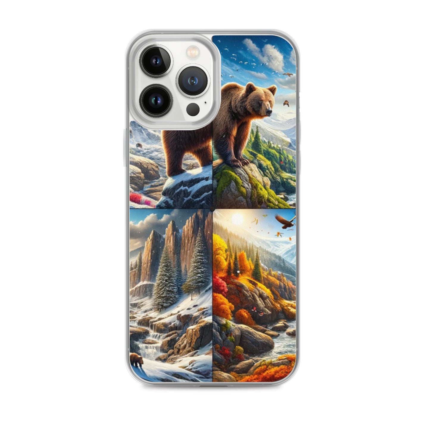Clear iPhone Case - Seasons of the Bear