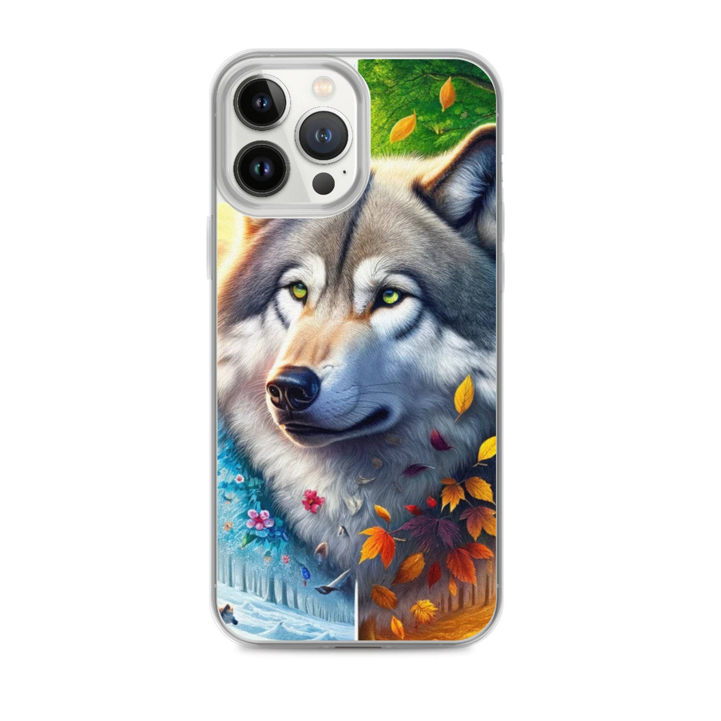 Clear iPhone Case - Wolves of the Wild
