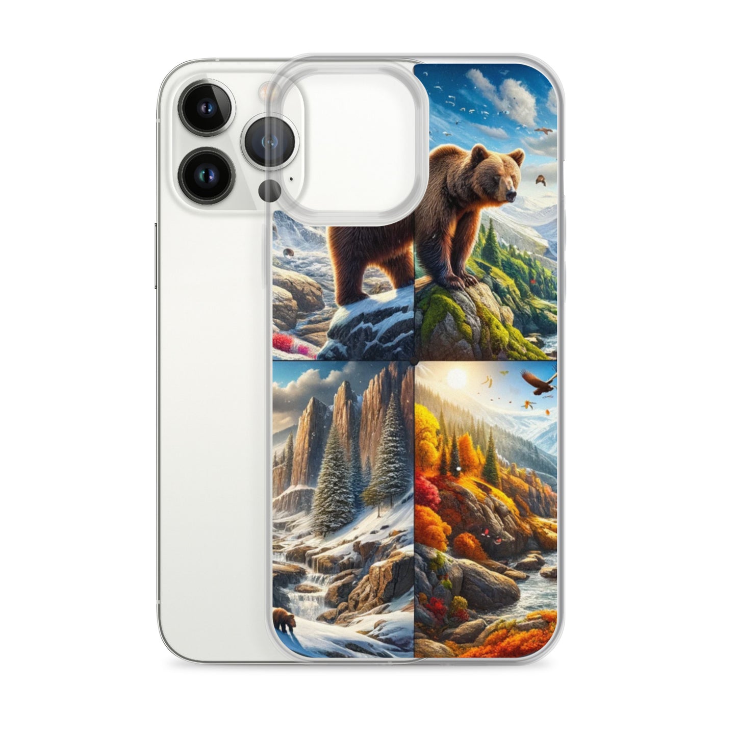 Clear iPhone Case - Seasons of the Bear