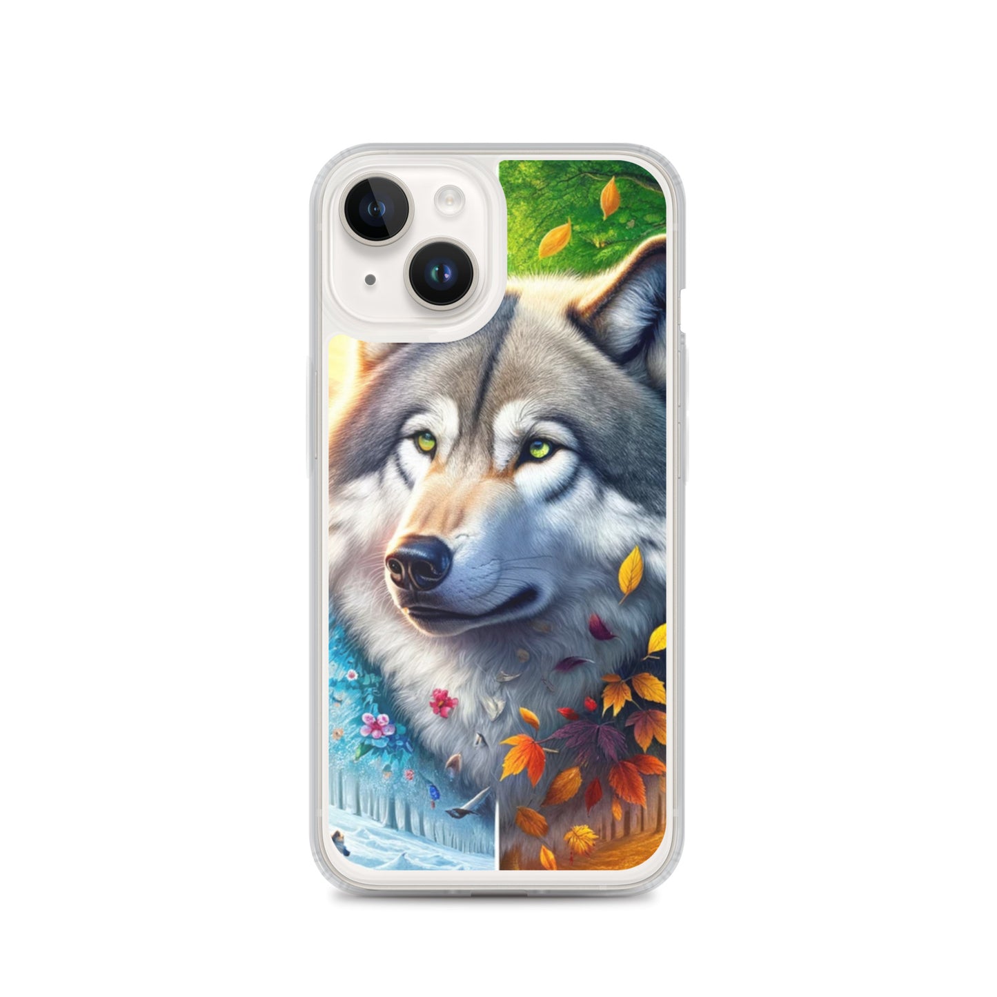 Clear iPhone Case - Wolves of the Wild