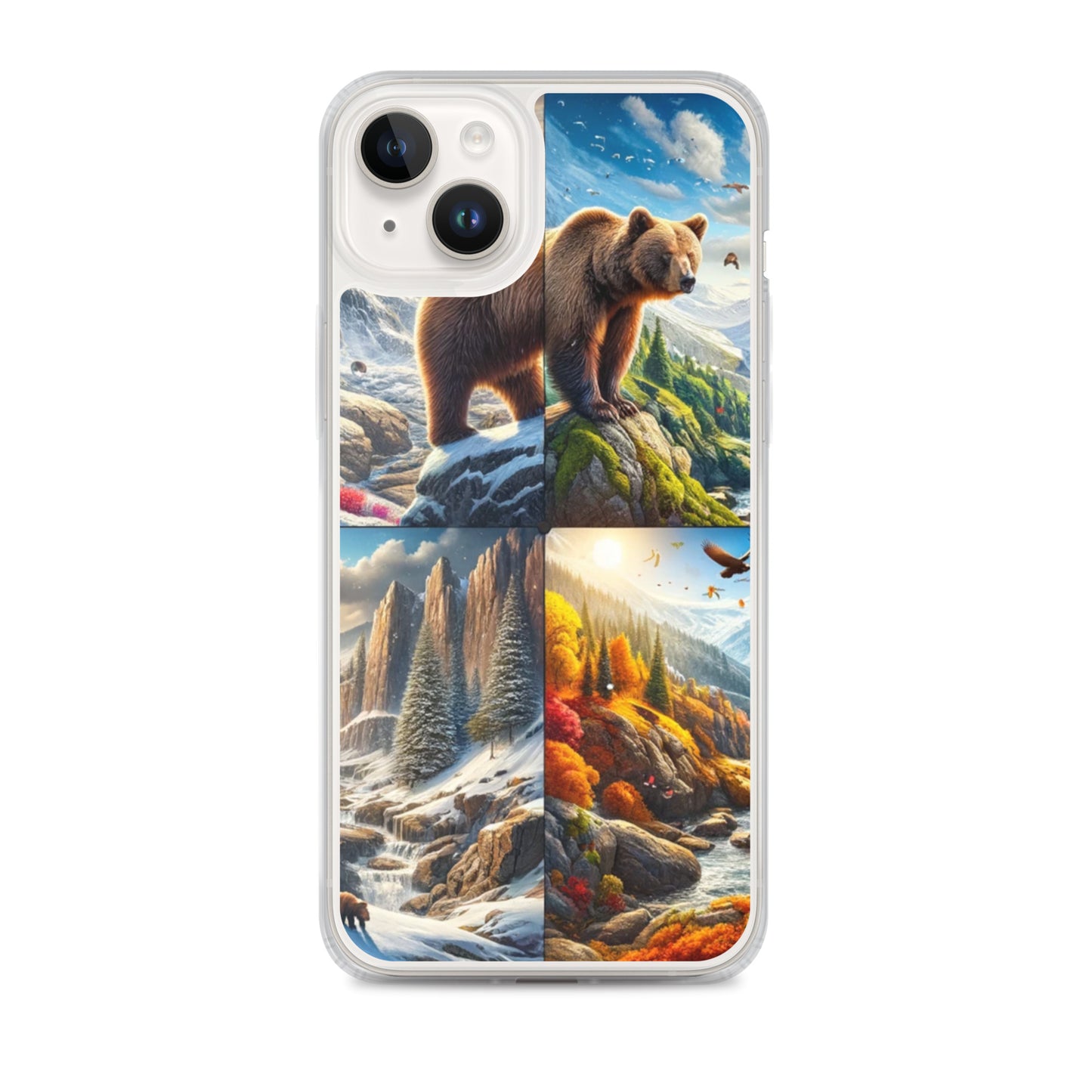 Clear iPhone Case - Seasons of the Bear