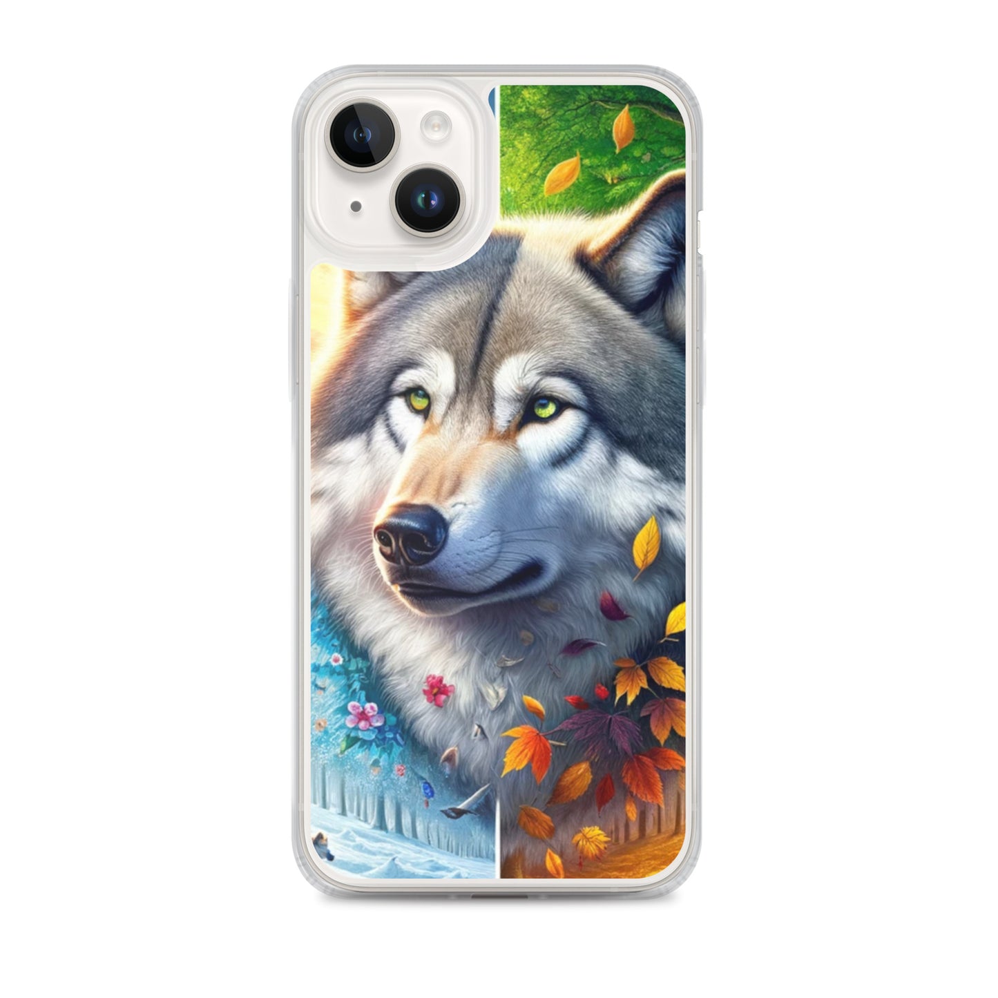 Clear iPhone Case - Wolves of the Wild