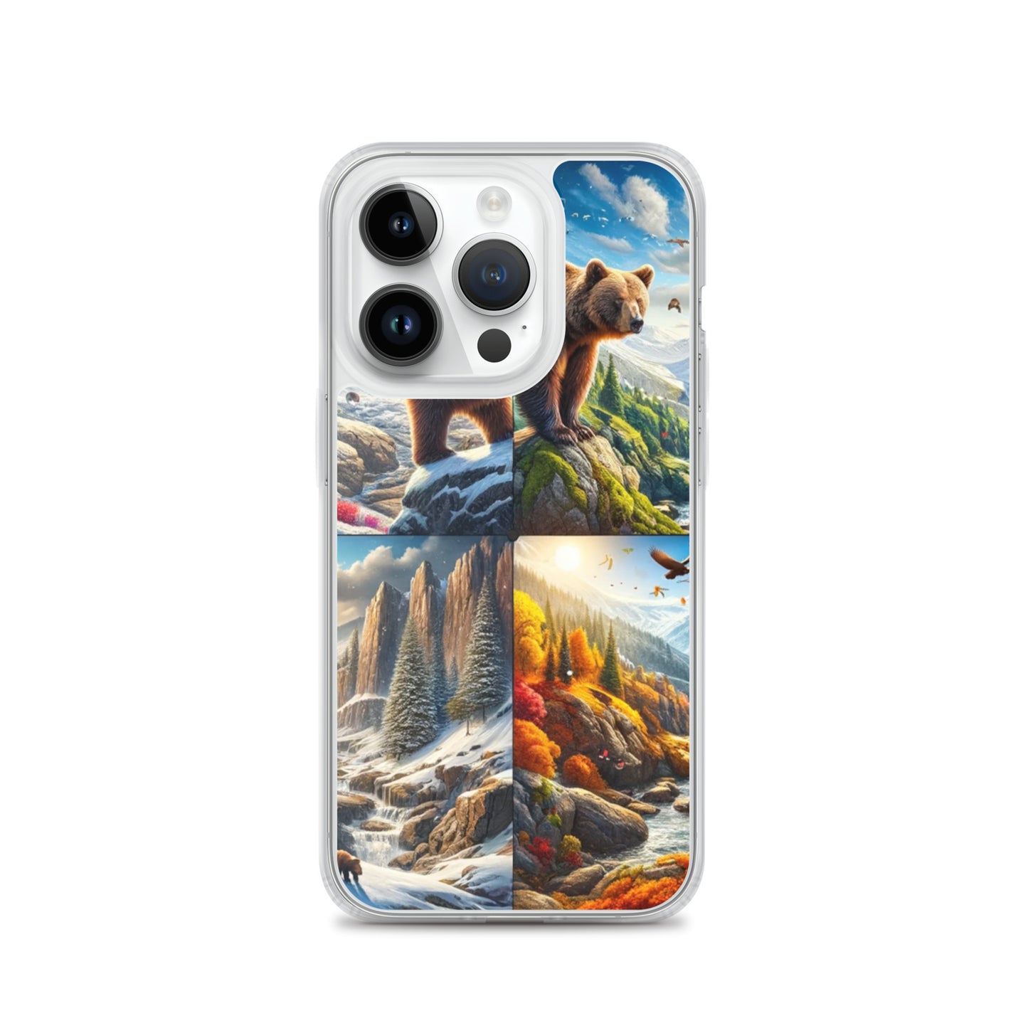 Clear iPhone Case - Seasons of the Bear