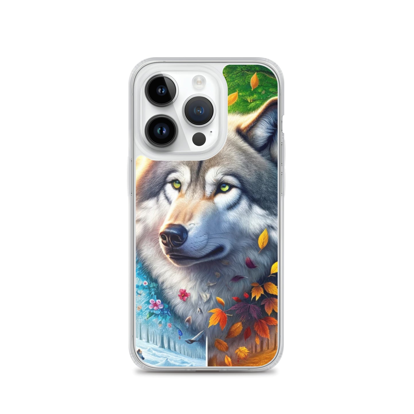 Clear iPhone Case - Wolves of the Wild