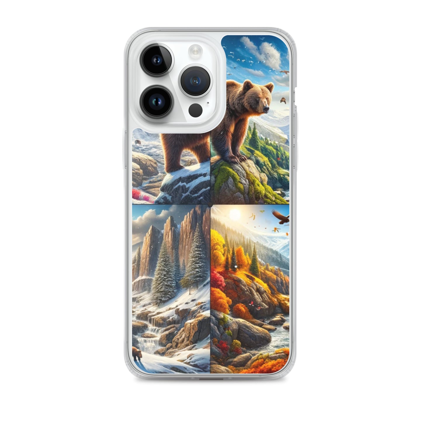 Clear iPhone Case - Seasons of the Bear