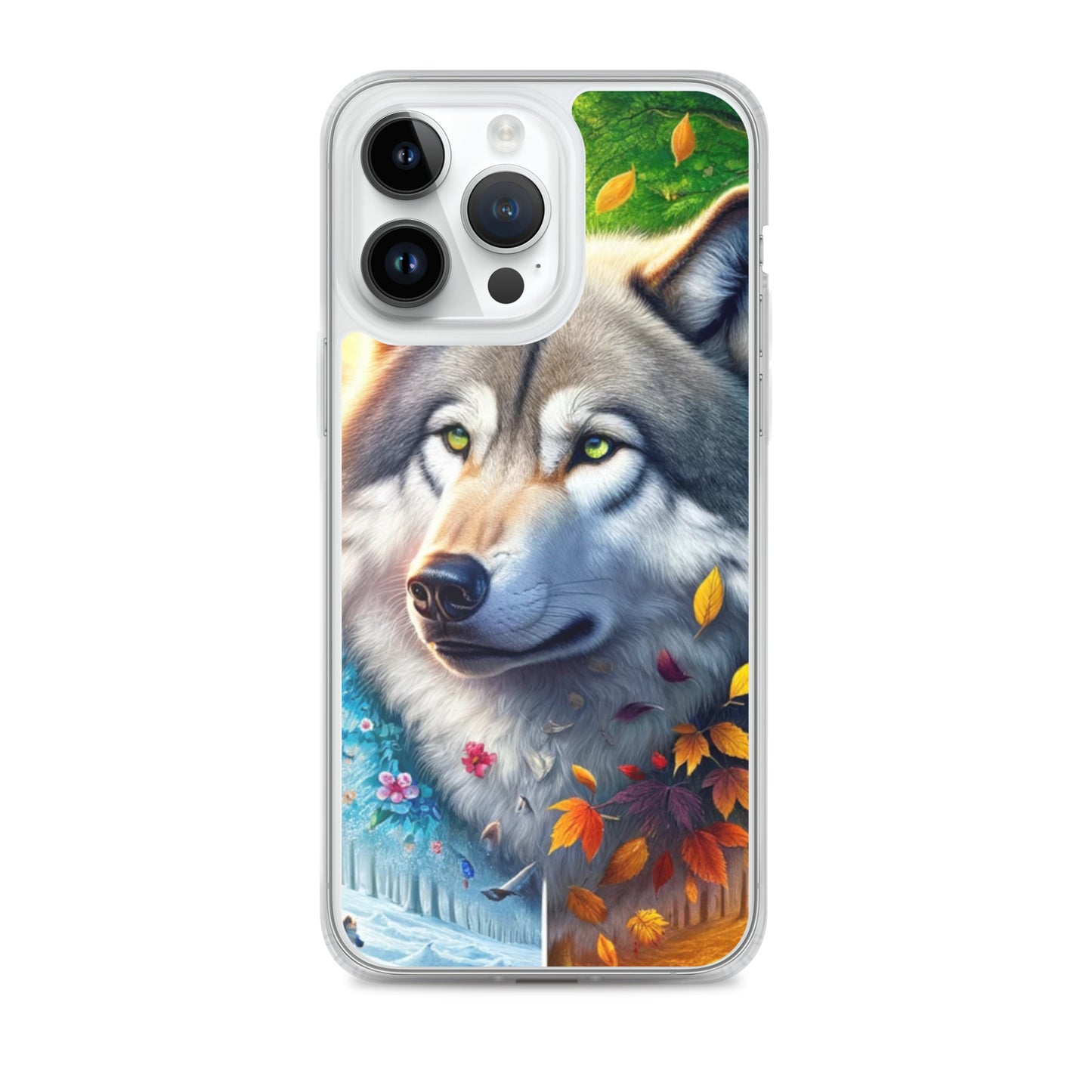 Clear iPhone Case - Wolves of the Wild