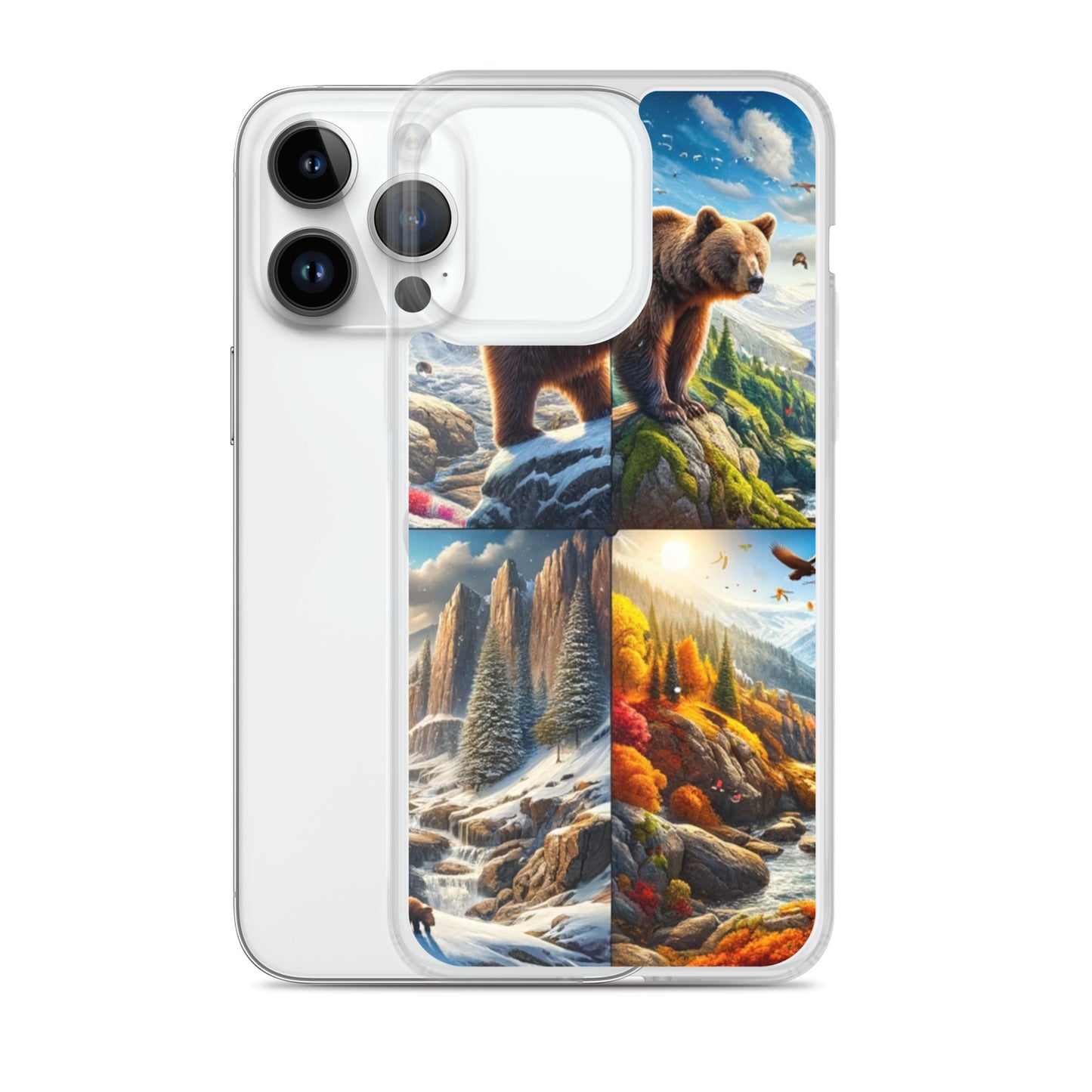 Clear iPhone Case - Seasons of the Bear