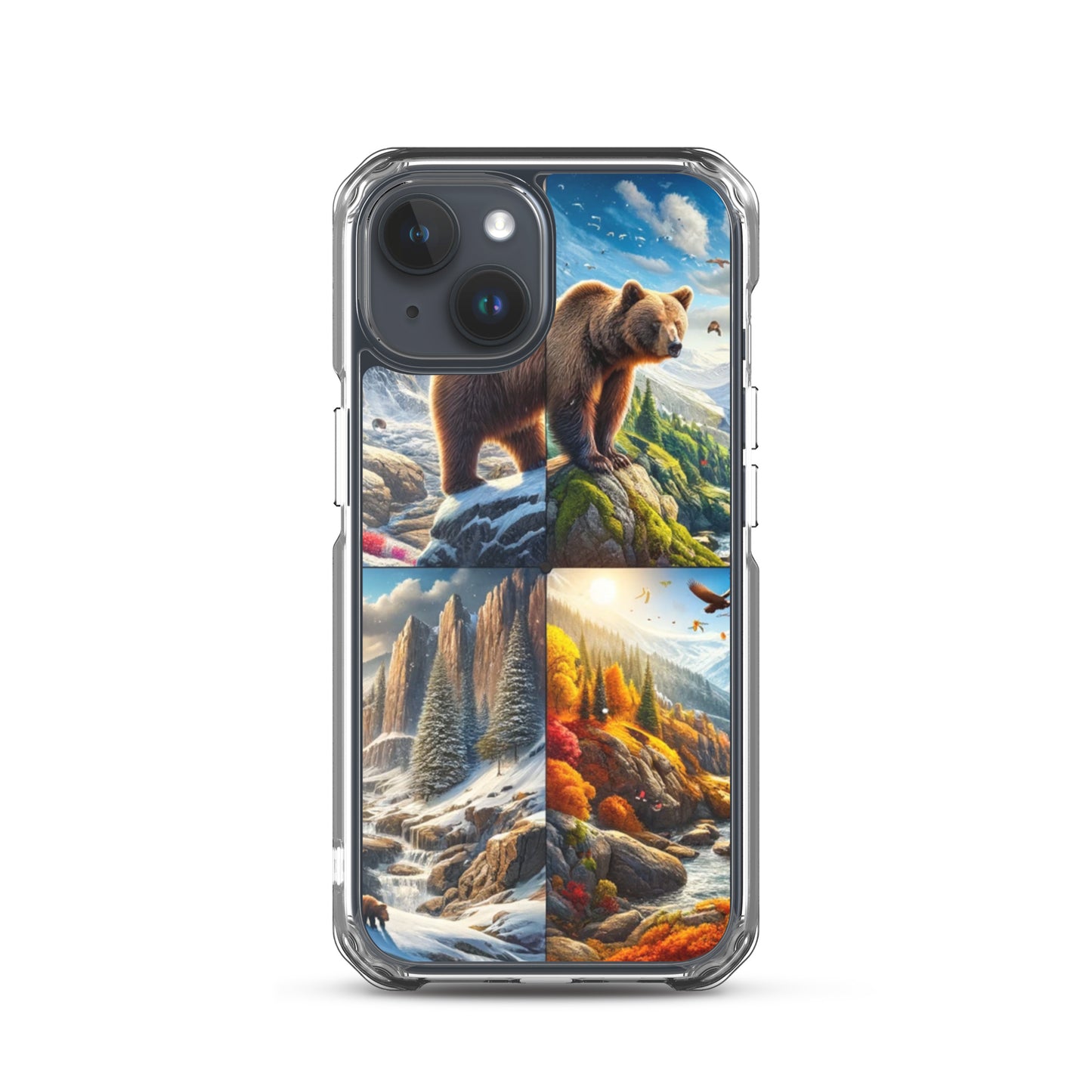 Clear iPhone Case - Seasons of the Bear