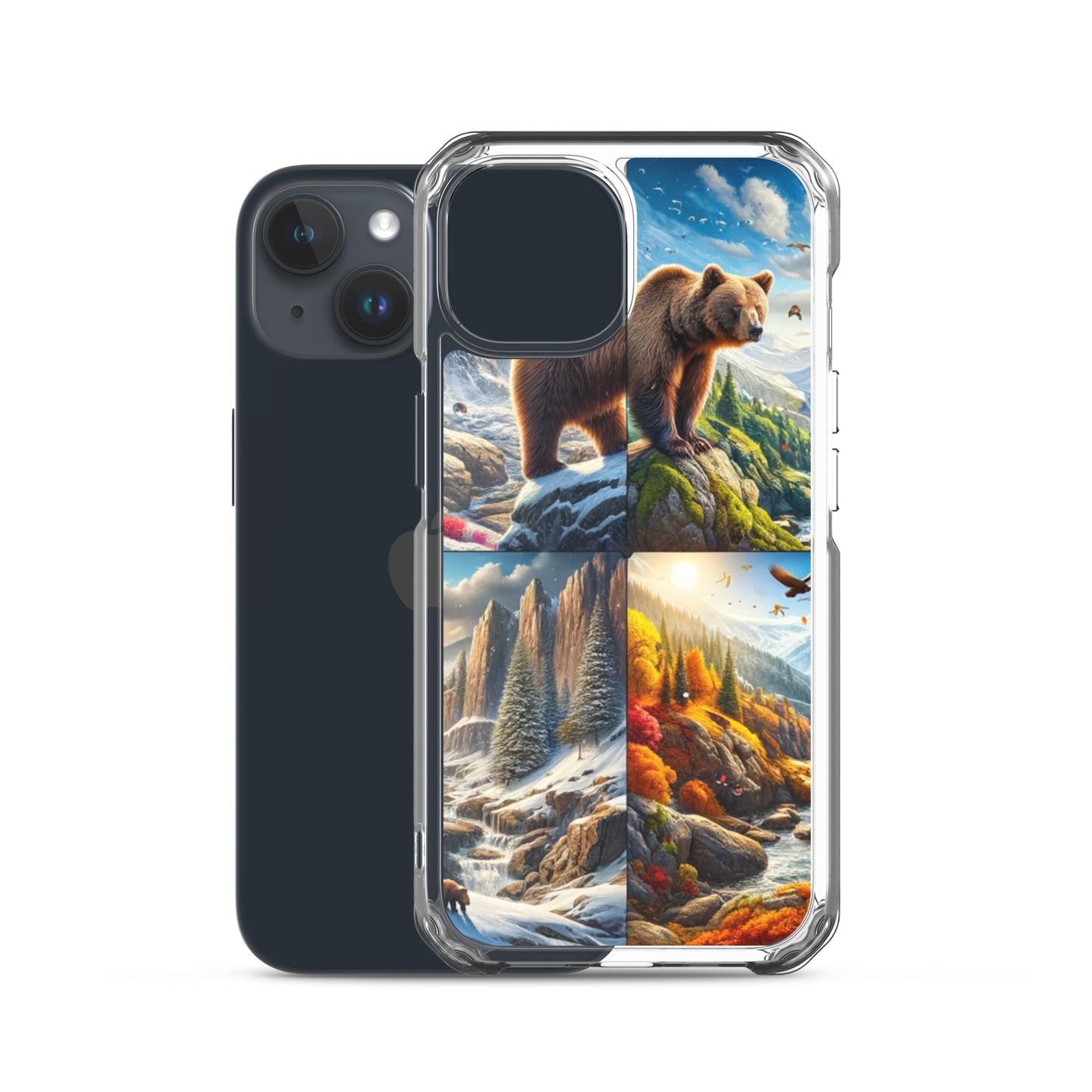 Clear iPhone Case - Seasons of the Bear